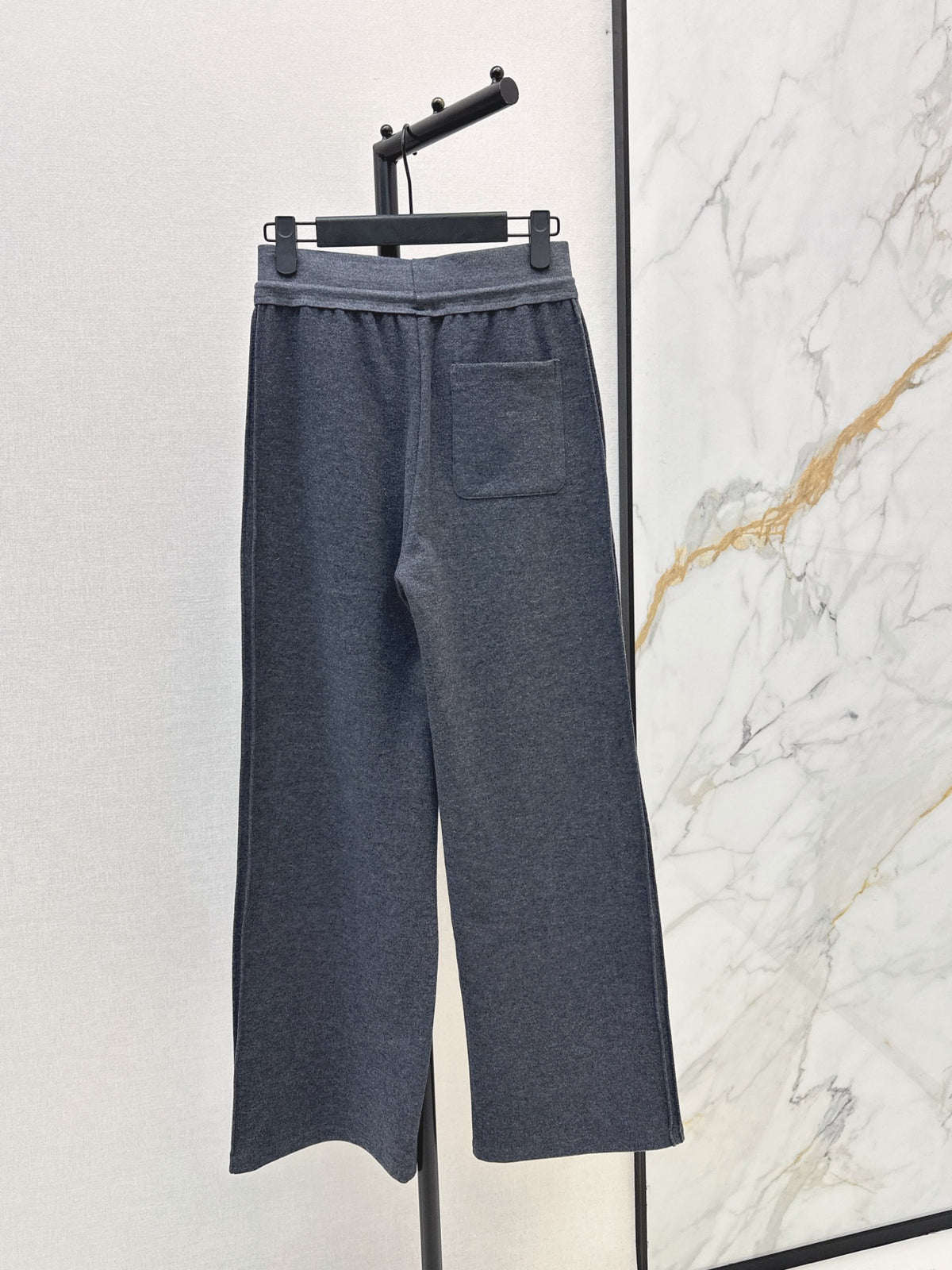 26FW New Ribbed Straight-Leg Trousers 🩶🖤
