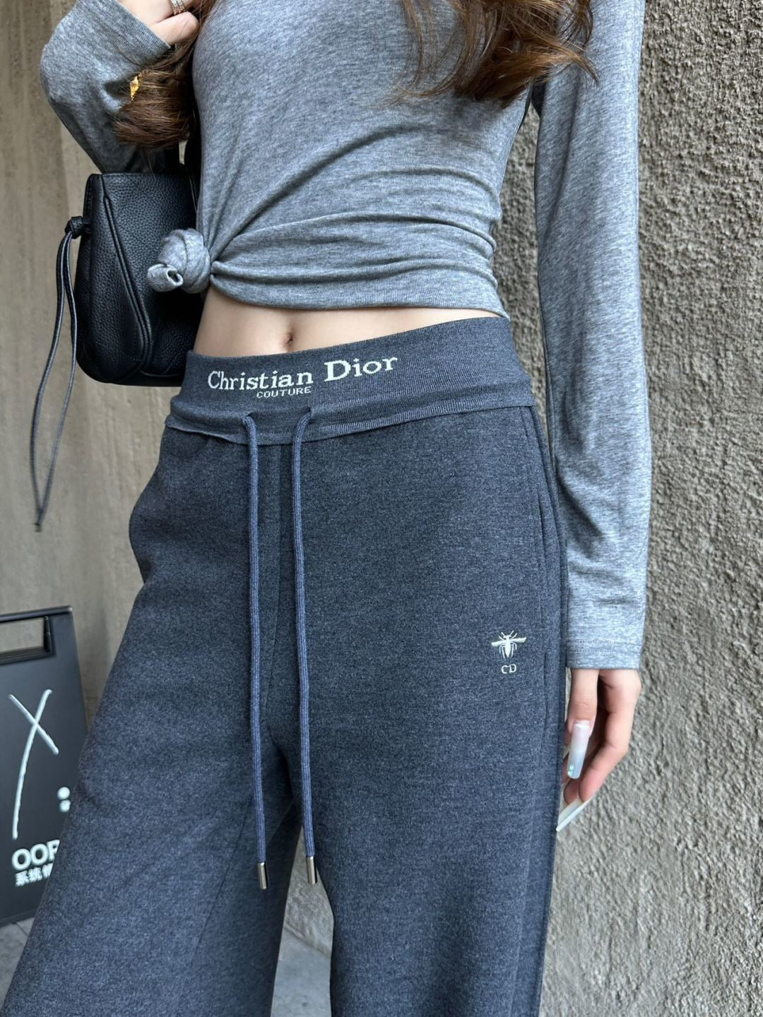 26FW New Ribbed Straight-Leg Trousers 🩶🖤
