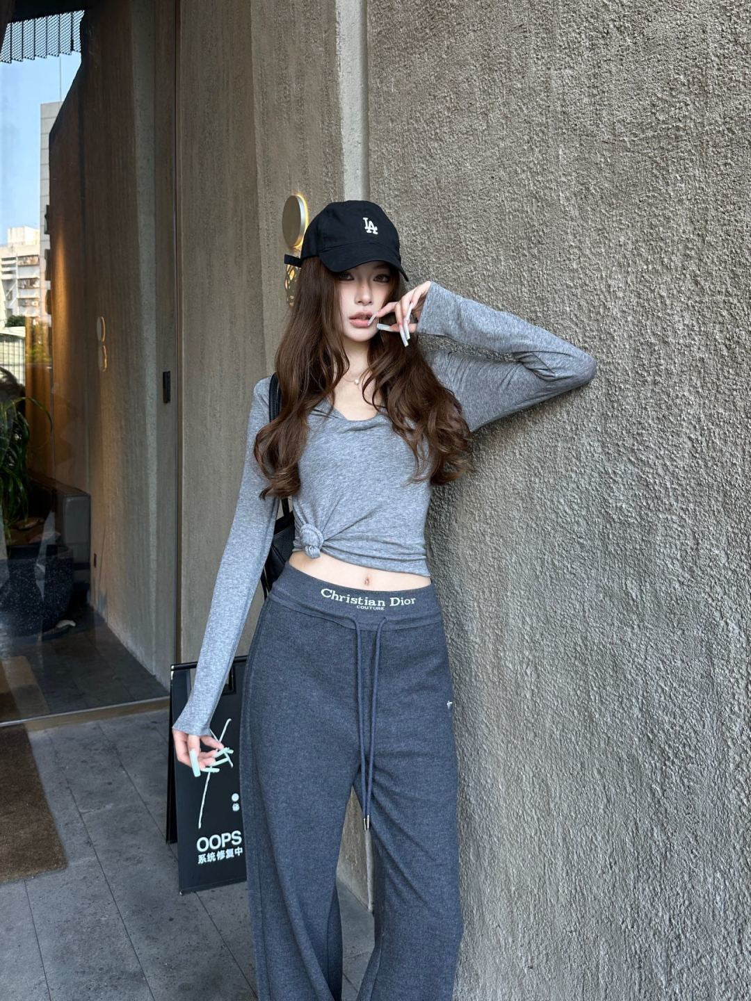 26FW New Ribbed Straight-Leg Trousers 🩶🖤
