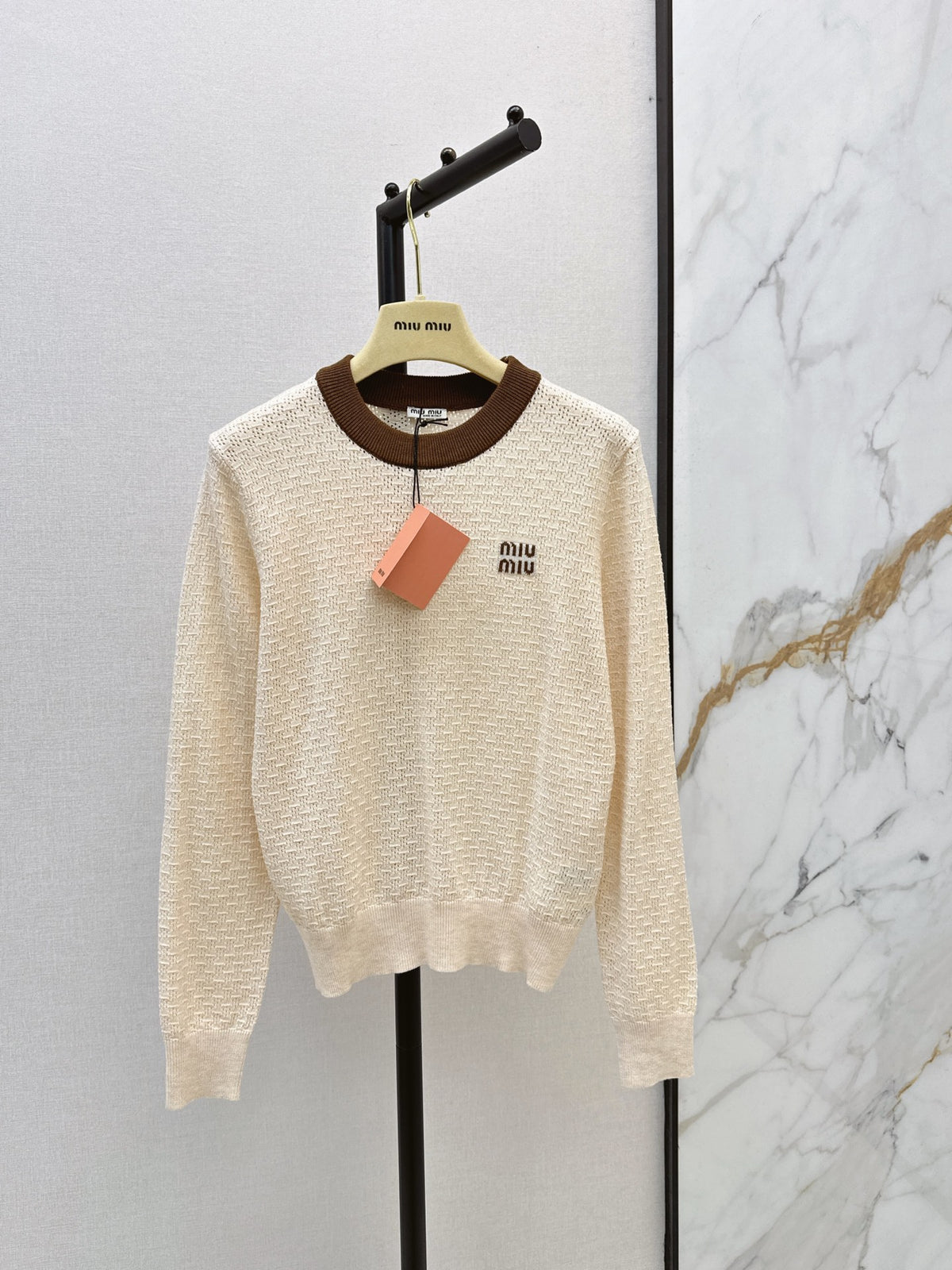26FW New Trimmed Crew-Neck Sweater 🖤