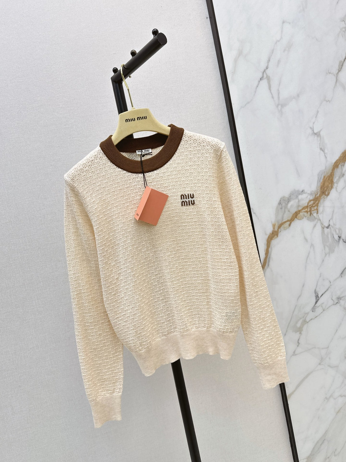 26FW New Trimmed Crew-Neck Sweater 🖤