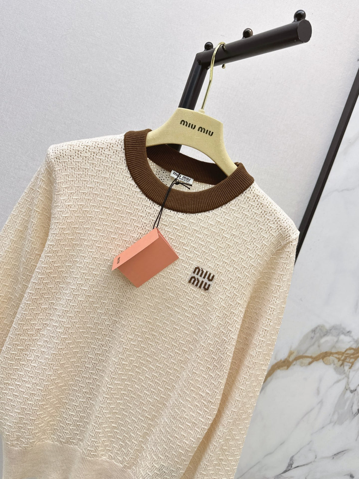 26FW New Trimmed Crew-Neck Sweater 🖤