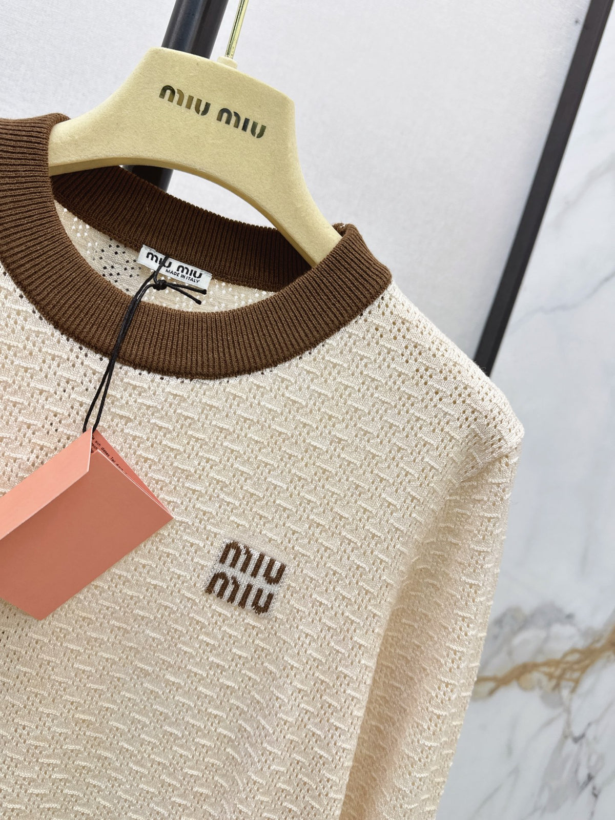 26FW New Trimmed Crew-Neck Sweater 🖤