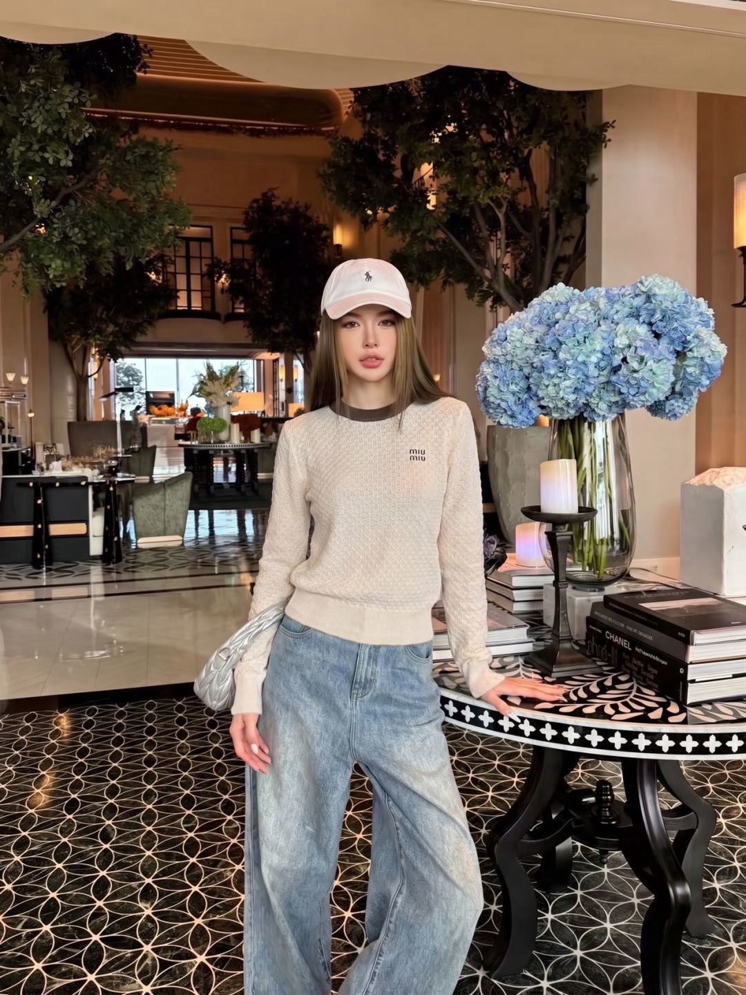 26FW New Trimmed Crew-Neck Sweater 🖤