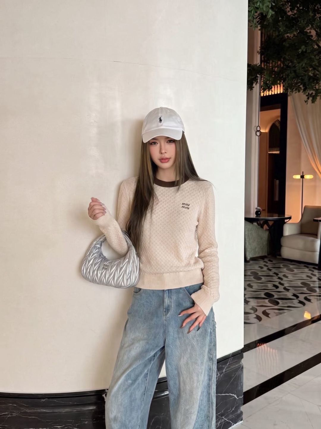 26FW New Trimmed Crew-Neck Sweater 🖤
