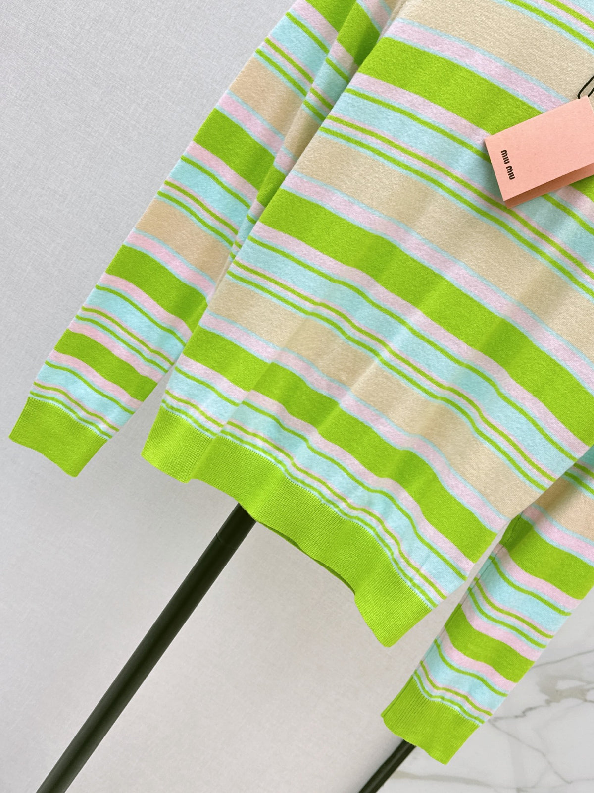26FW New Colorful Striped Crew-Neck Sweater 🖤