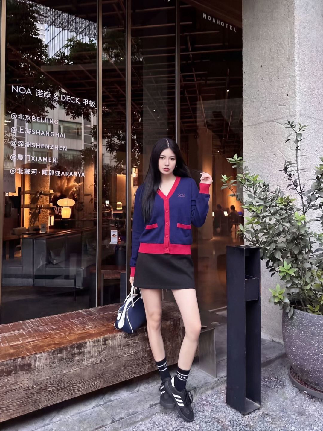 26FW New V-Neck Cardigan 💙❤️