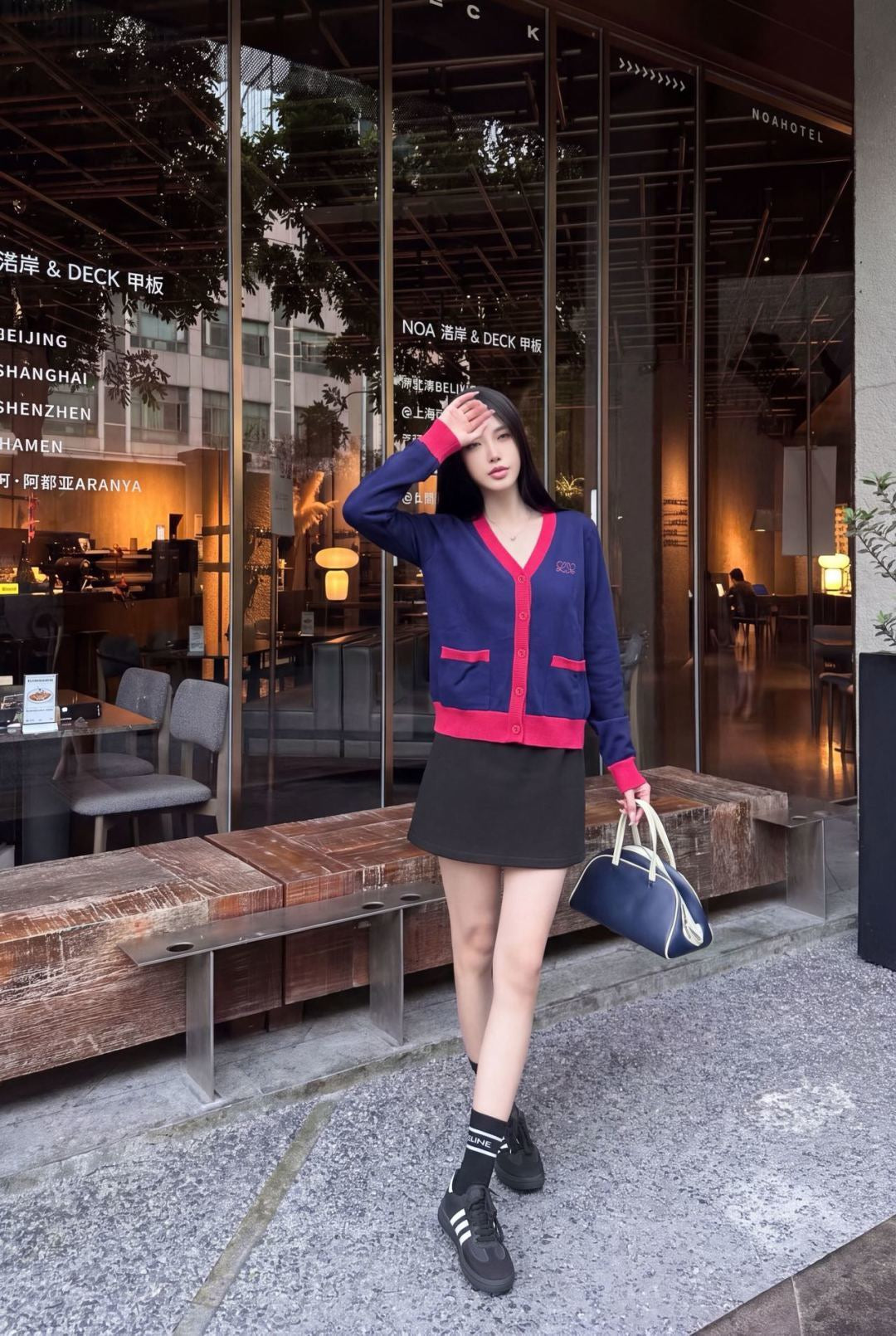 26FW New V-Neck Cardigan 💙❤️