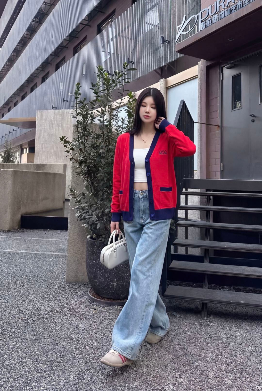 26FW New V-Neck Cardigan 💙❤️