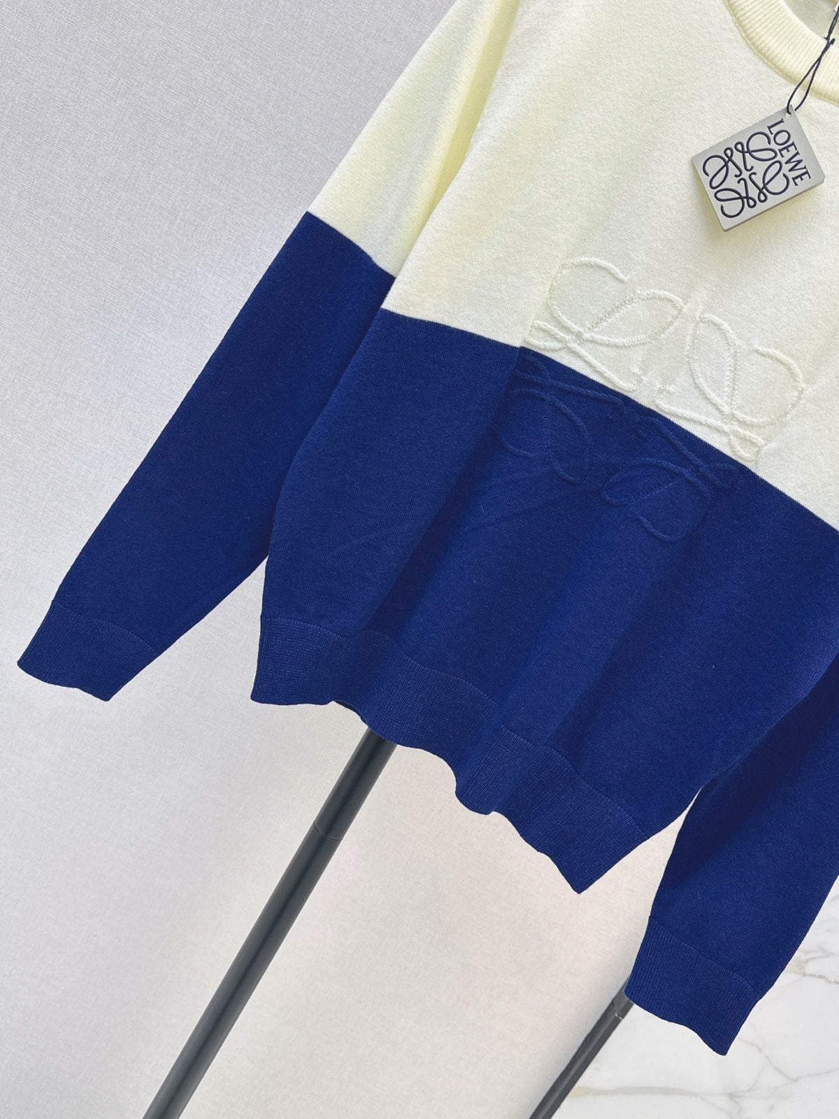 26FW New Classic Crew-Neck Sweater 🧡💙