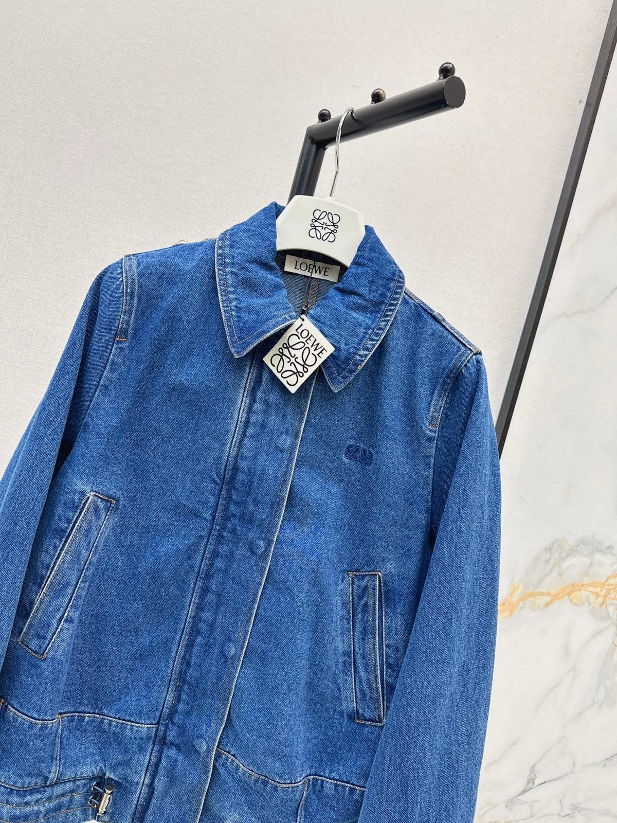 26FW New Oversized Lapel Denim Jacket 🩵