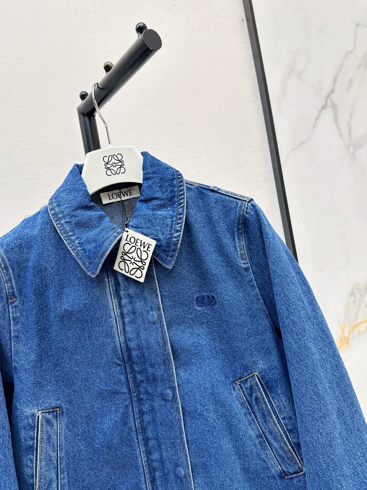 26FW New Oversized Lapel Denim Jacket 🩵