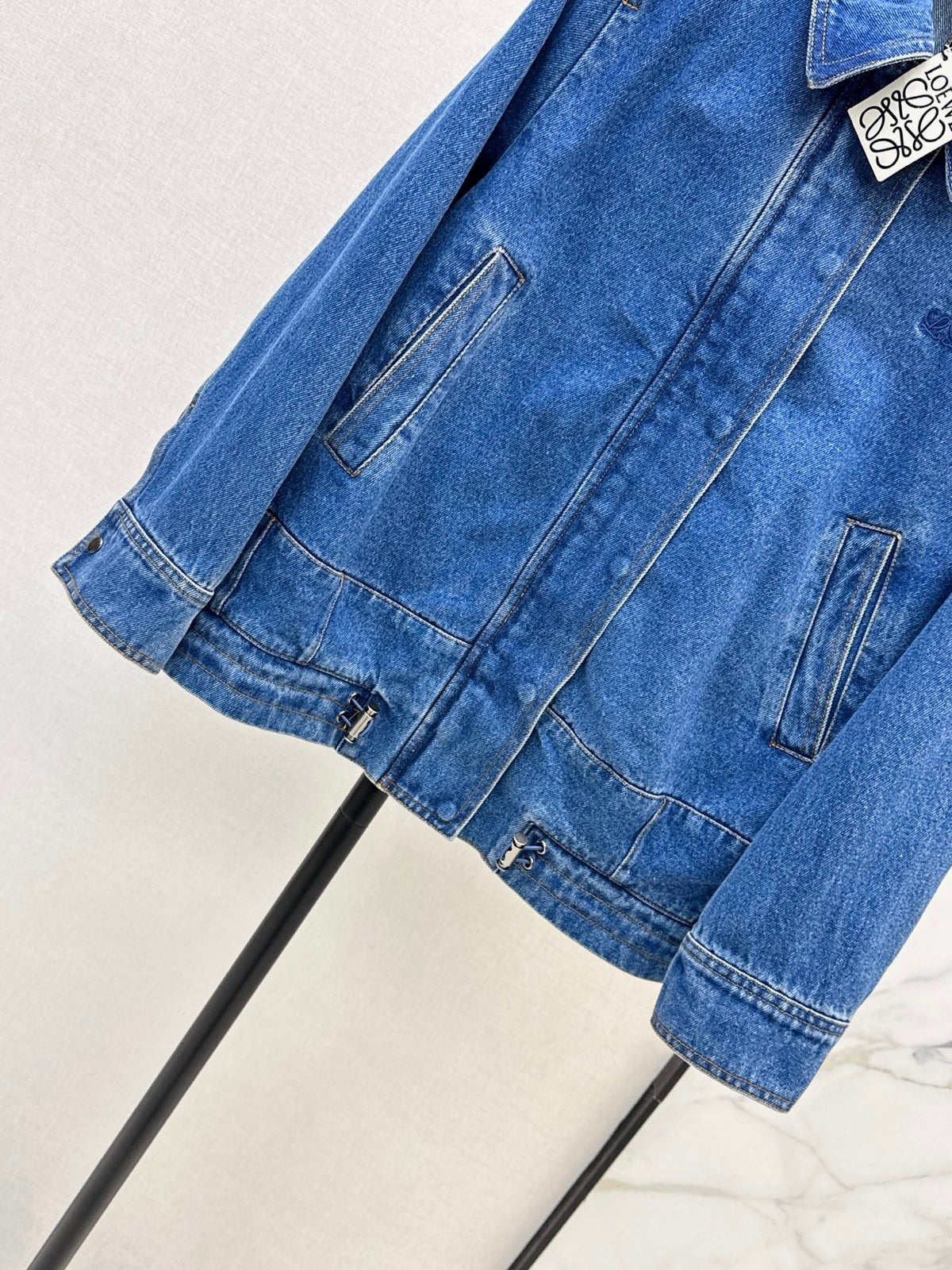 26FW New Oversized Lapel Denim Jacket 🩵