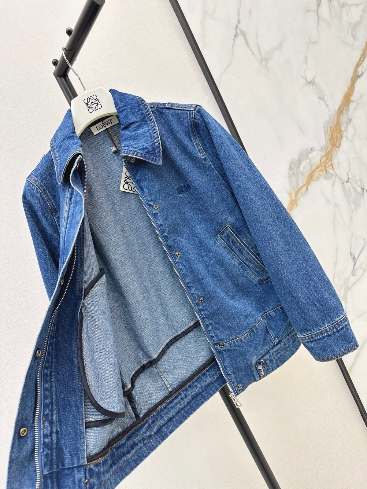 26FW New Oversized Lapel Denim Jacket 🩵