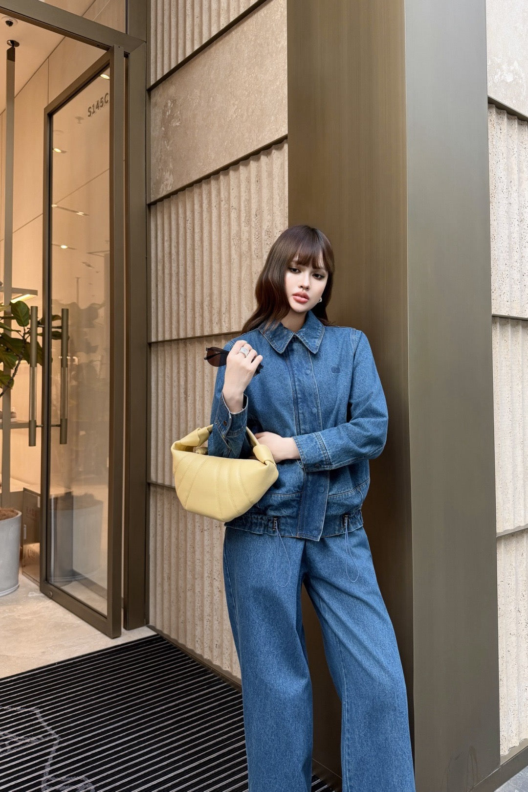 26FW New Oversized Lapel Denim Jacket 🩵