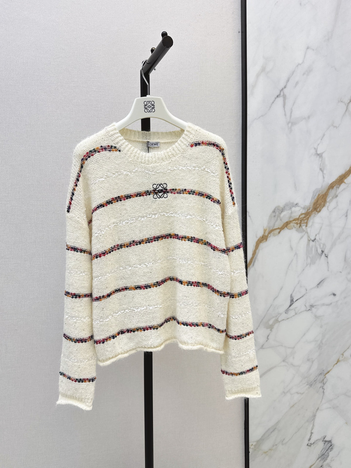 26FW New Loose-Fit Long-Sleeve Sweater 🤍🤎