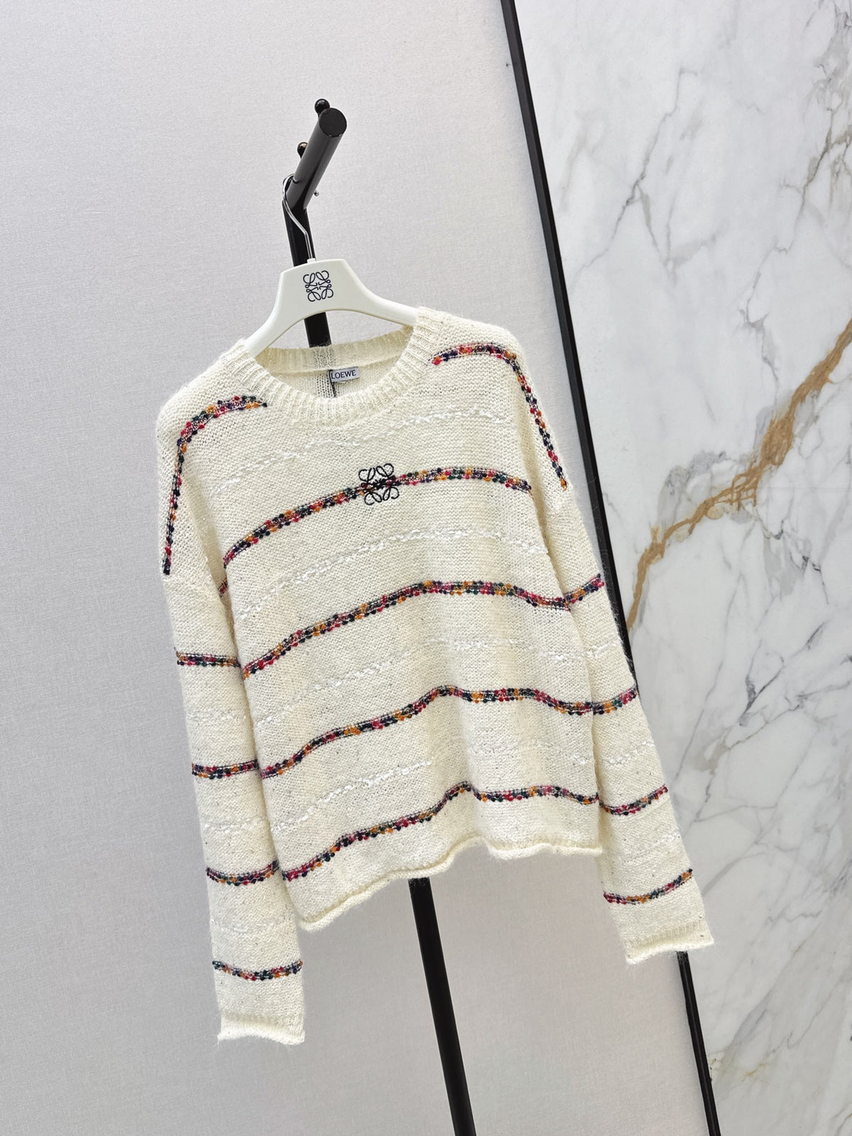 26FW New Loose-Fit Long-Sleeve Sweater 🤍🤎