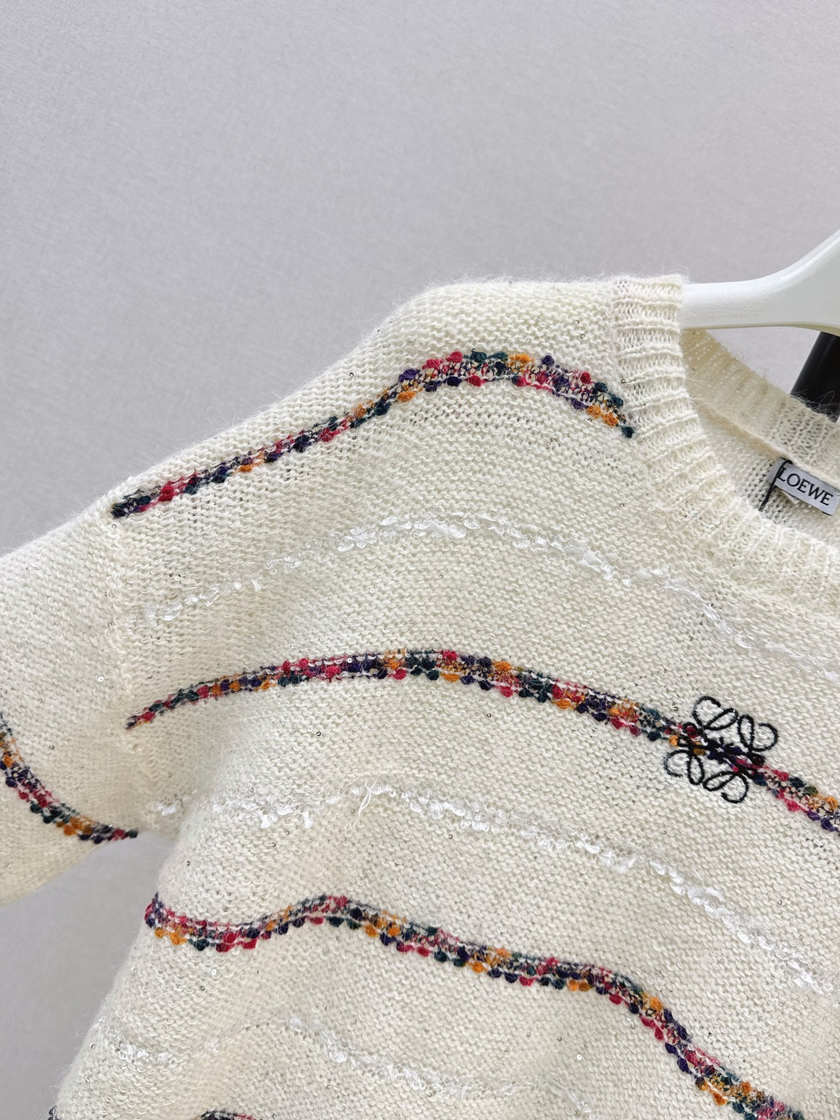 26FW New Loose-Fit Long-Sleeve Sweater 🤍🤎