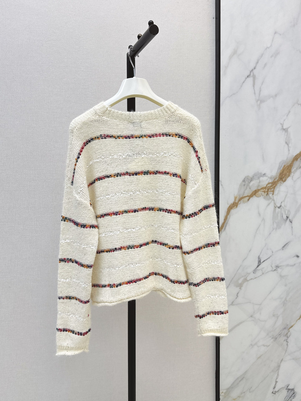 26FW New Loose-Fit Long-Sleeve Sweater 🤍🤎