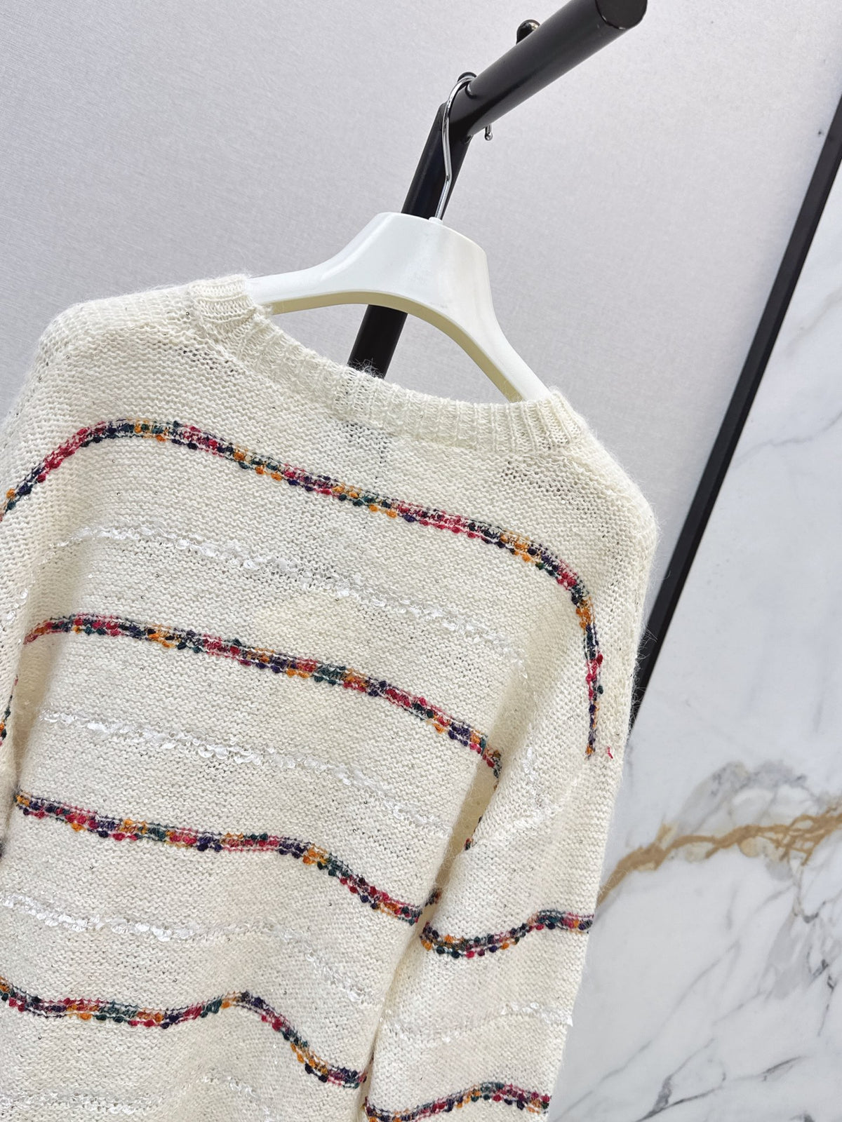 26FW New Loose-Fit Long-Sleeve Sweater 🤍🤎