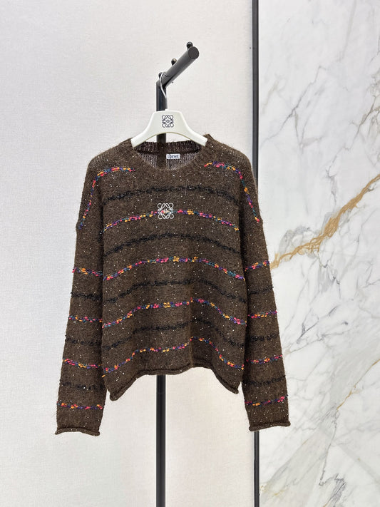 26FW New Loose-Fit Long-Sleeve Sweater 🤍🤎