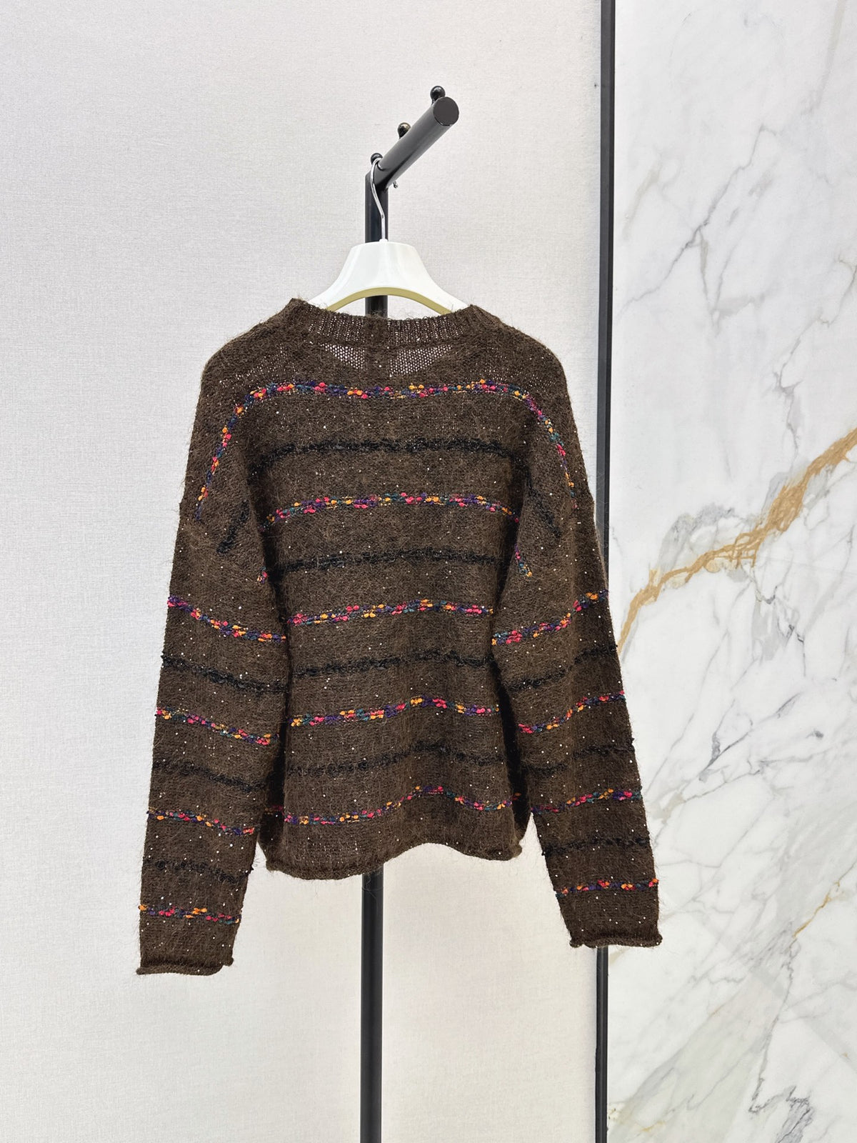 26FW New Loose-Fit Long-Sleeve Sweater 🤍🤎