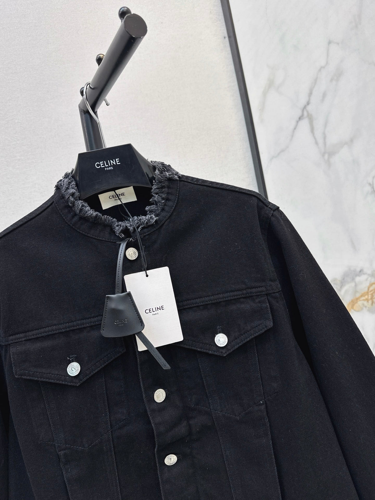 26FW New Crew-Neck Denim Jacket 🖤