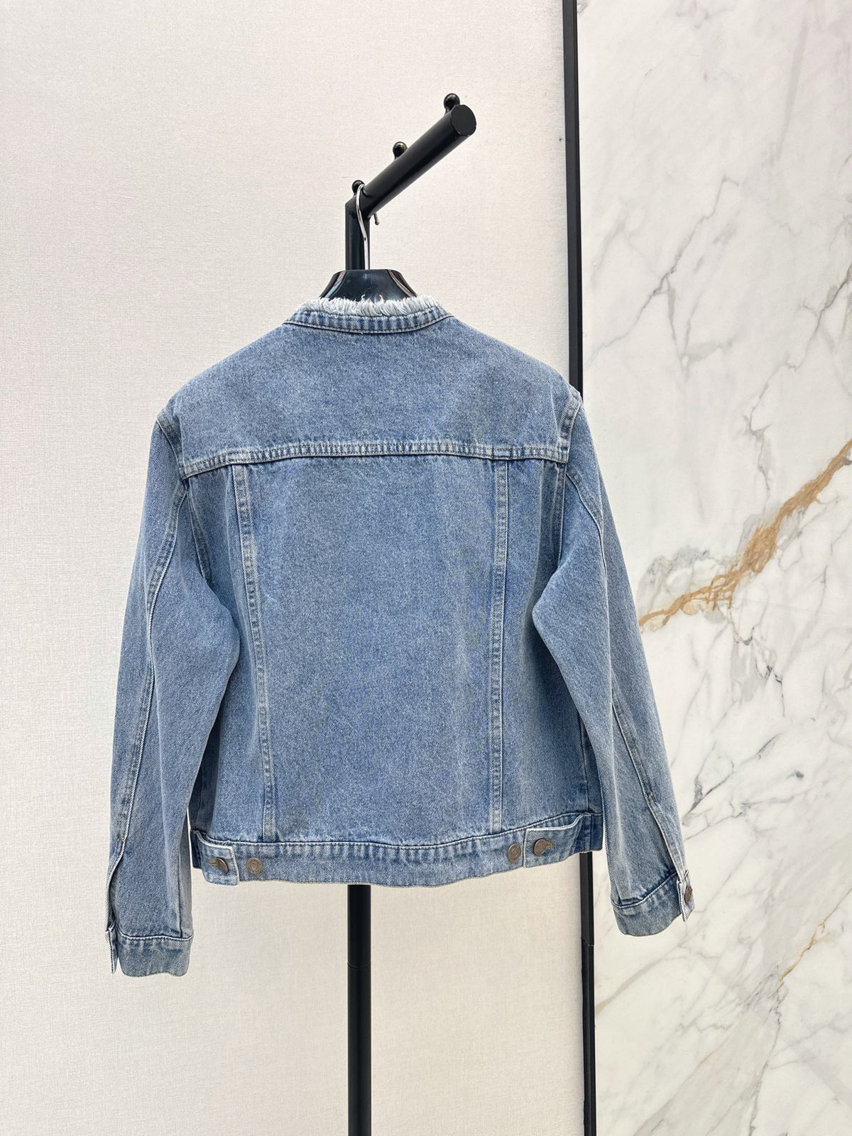 26FW New Crew-Neck Denim Jacket 🩵