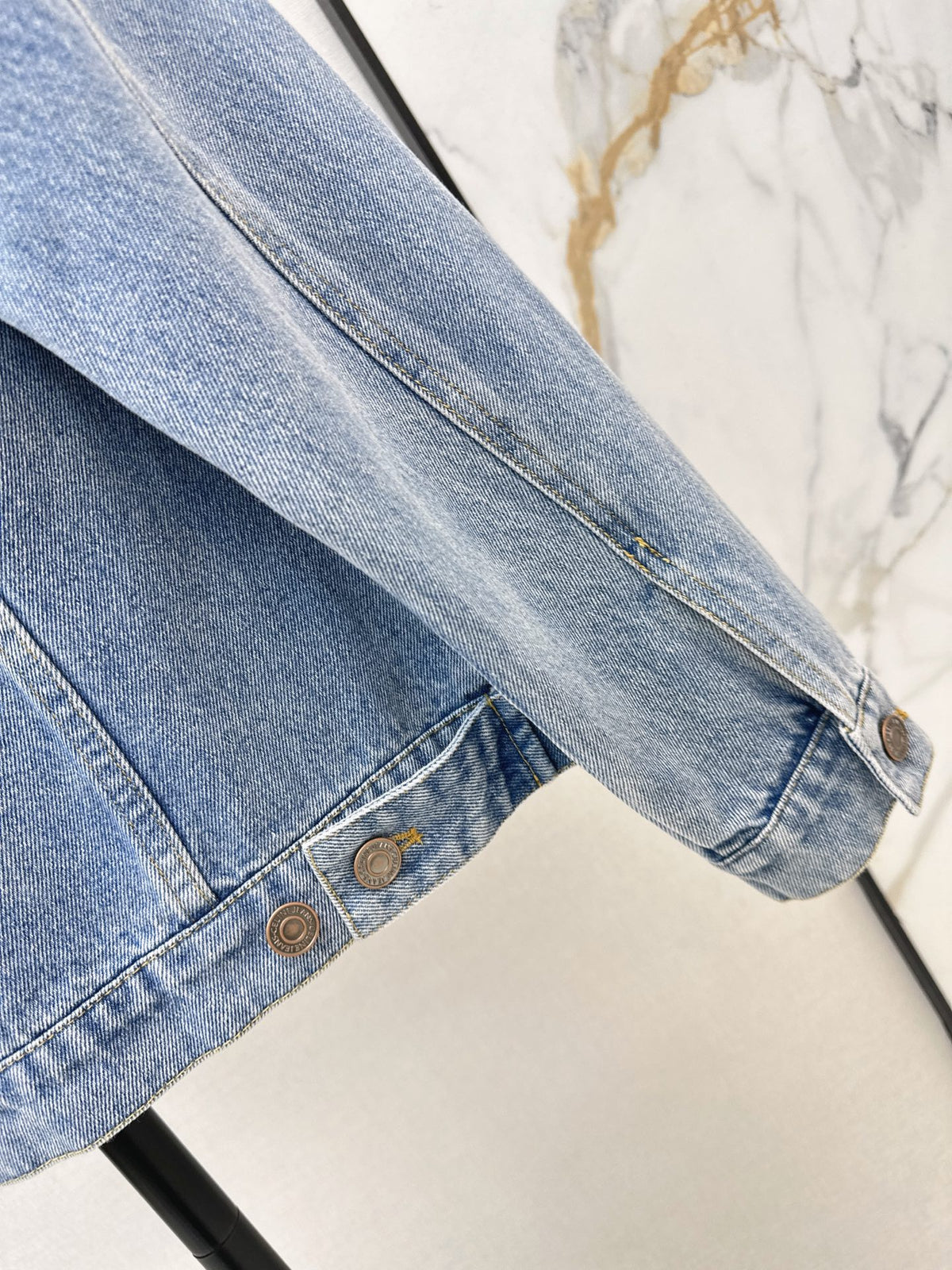 26FW New Crew-Neck Denim Jacket 🩵