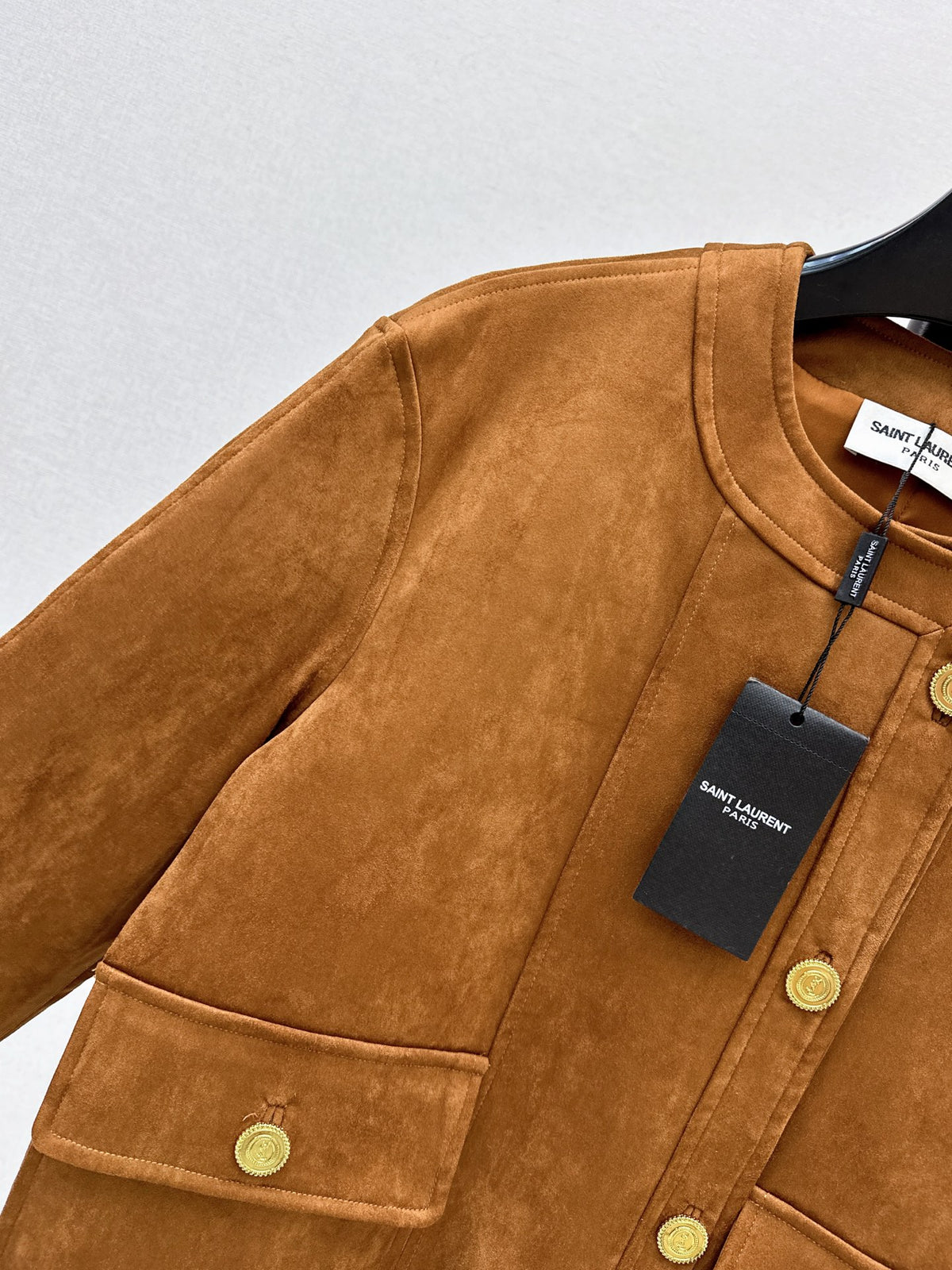 26FW New Suede Crew-Neck Jacket 🤎