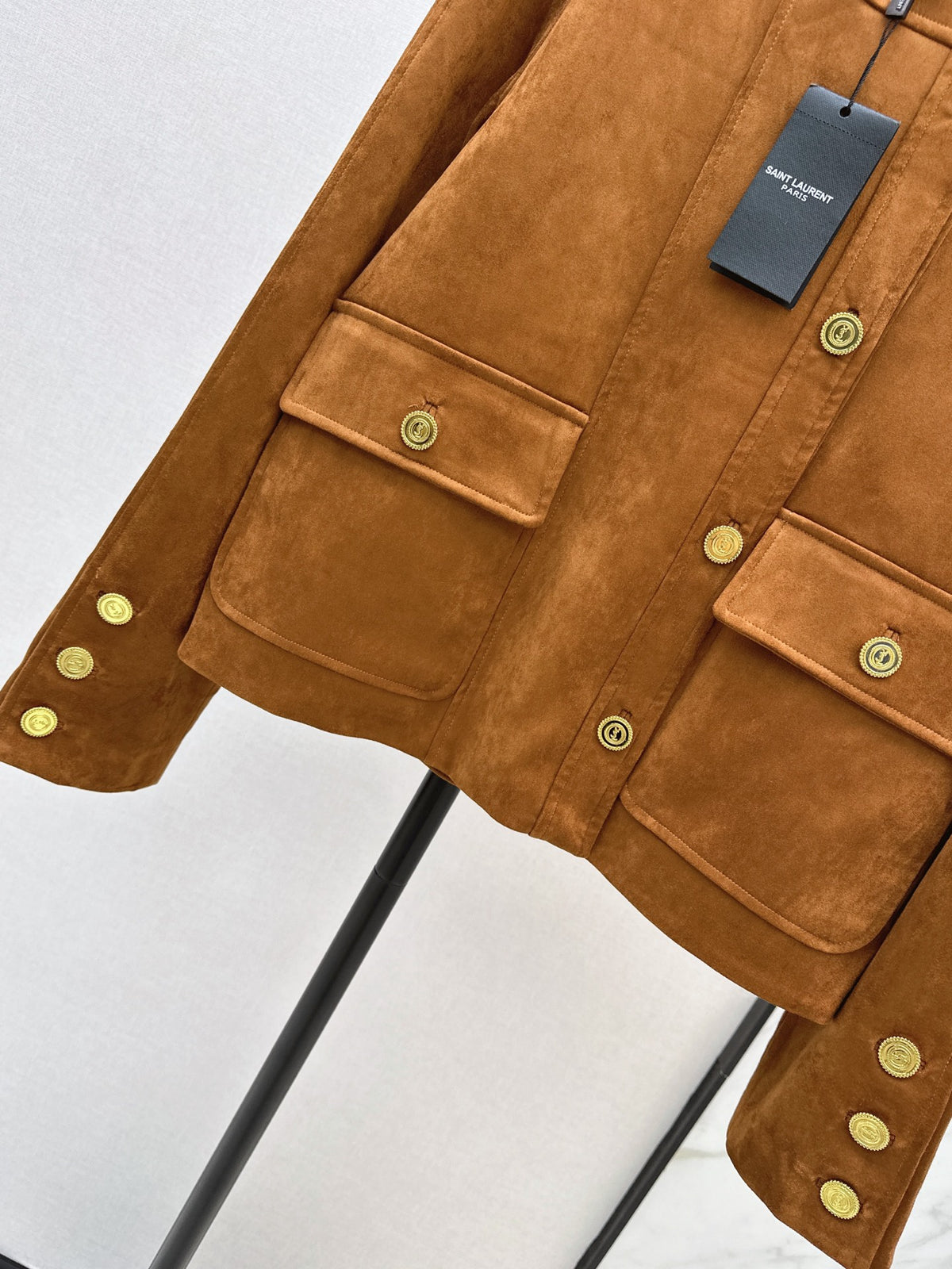 26FW New Suede Crew-Neck Jacket 🤎