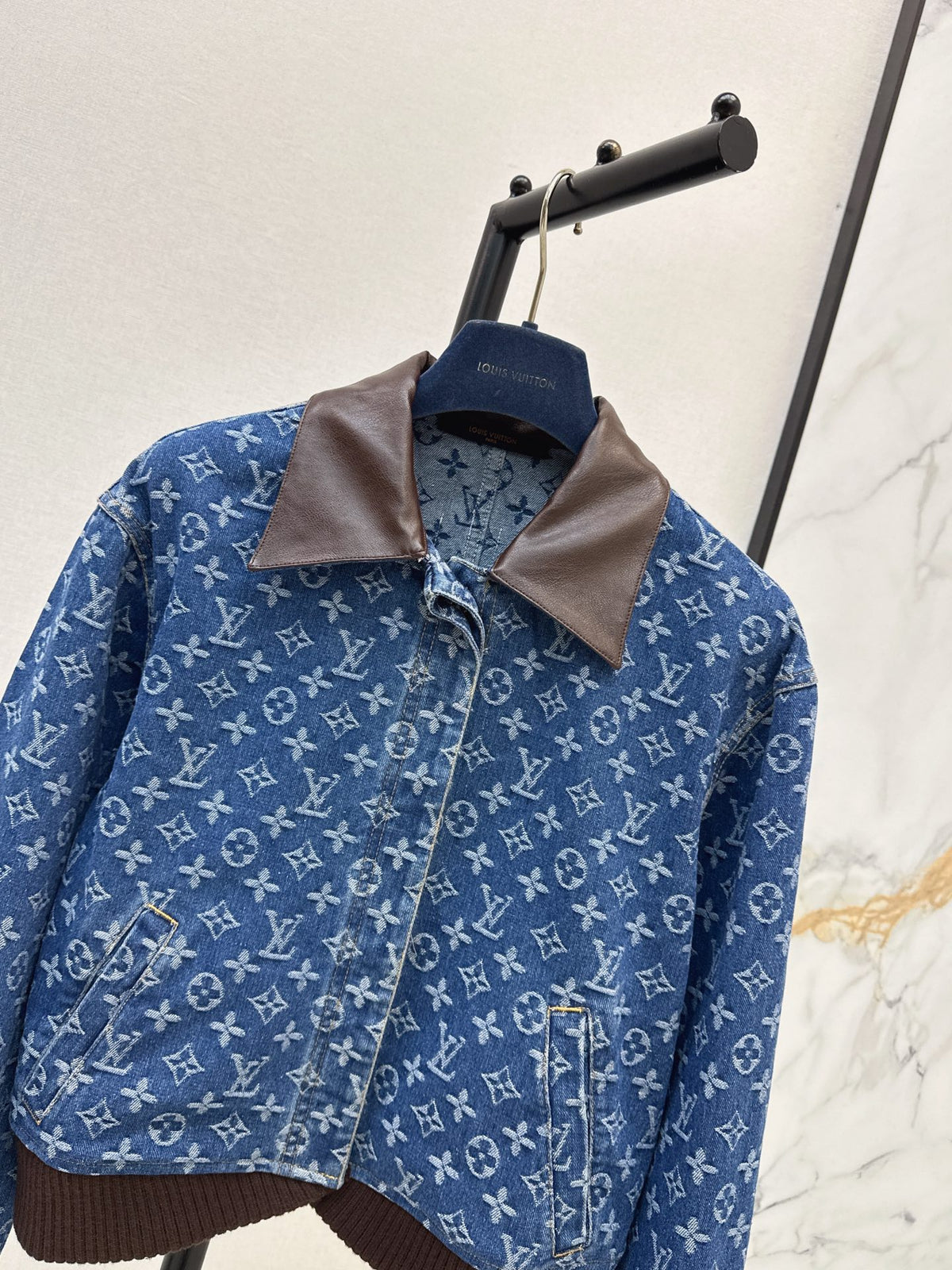 26FW New Jacquard Denim Jacket 🩵