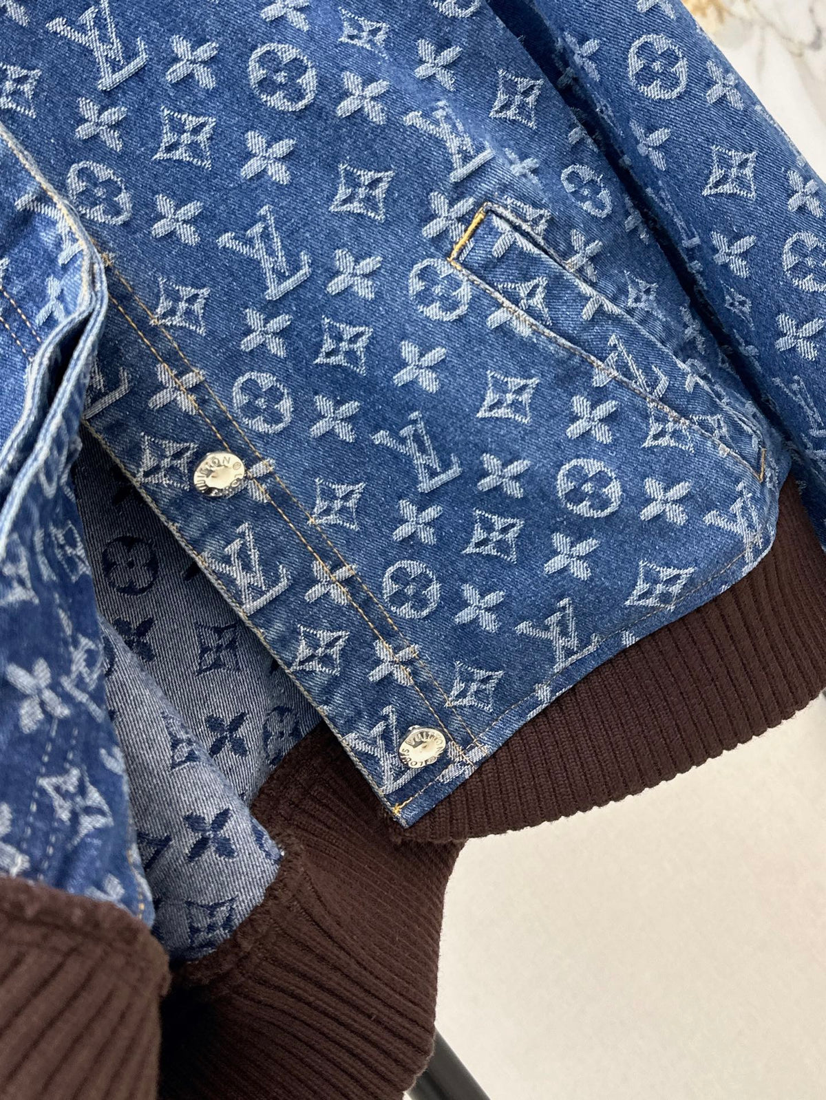 26FW New Jacquard Denim Jacket 🩵