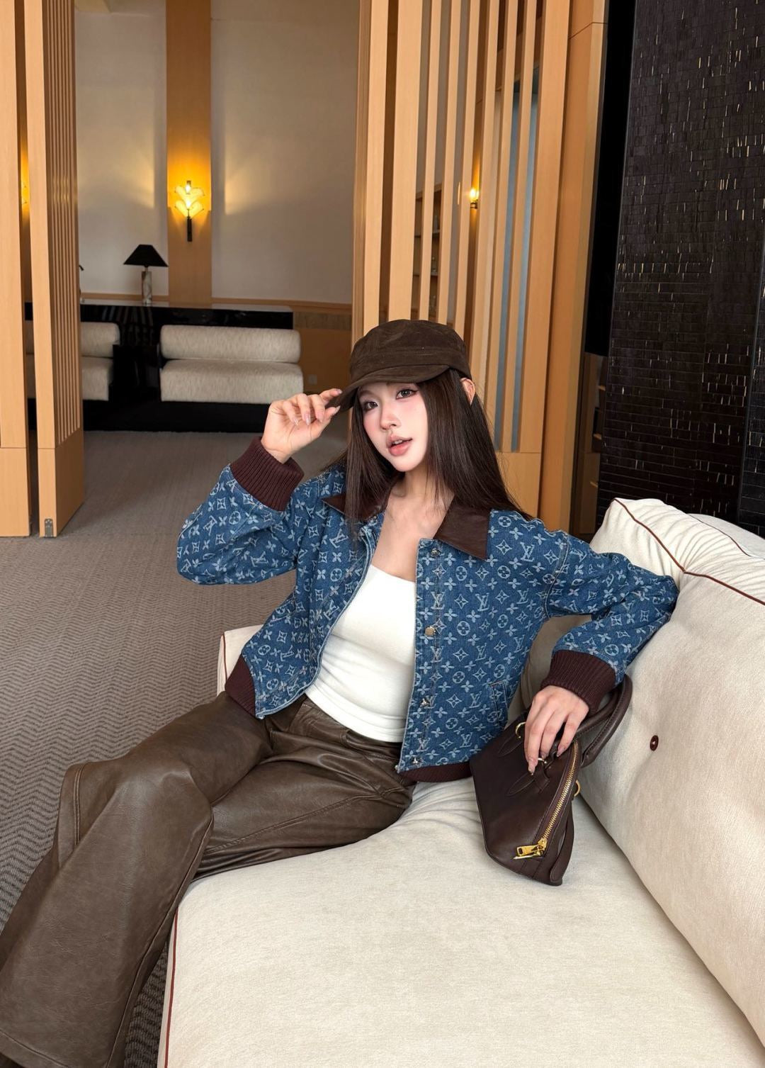26FW New Jacquard Denim Jacket 🩵