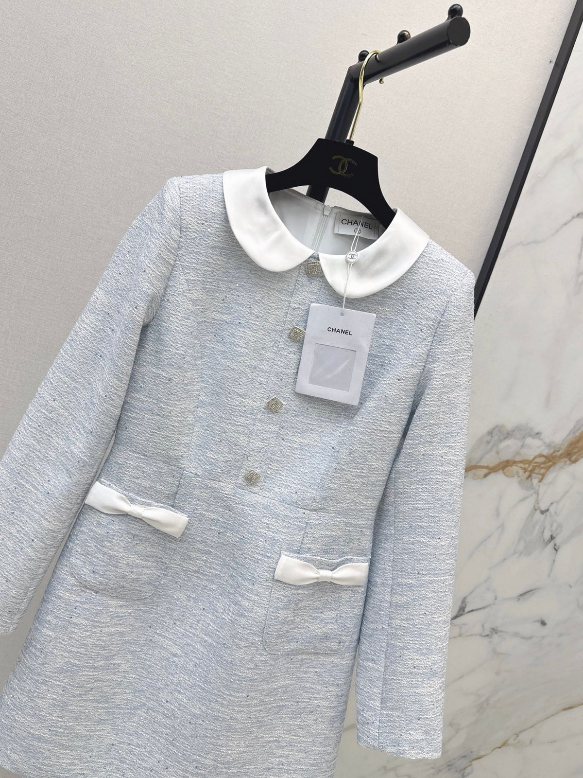 26FW New Long-Sleeve Dress 🩵