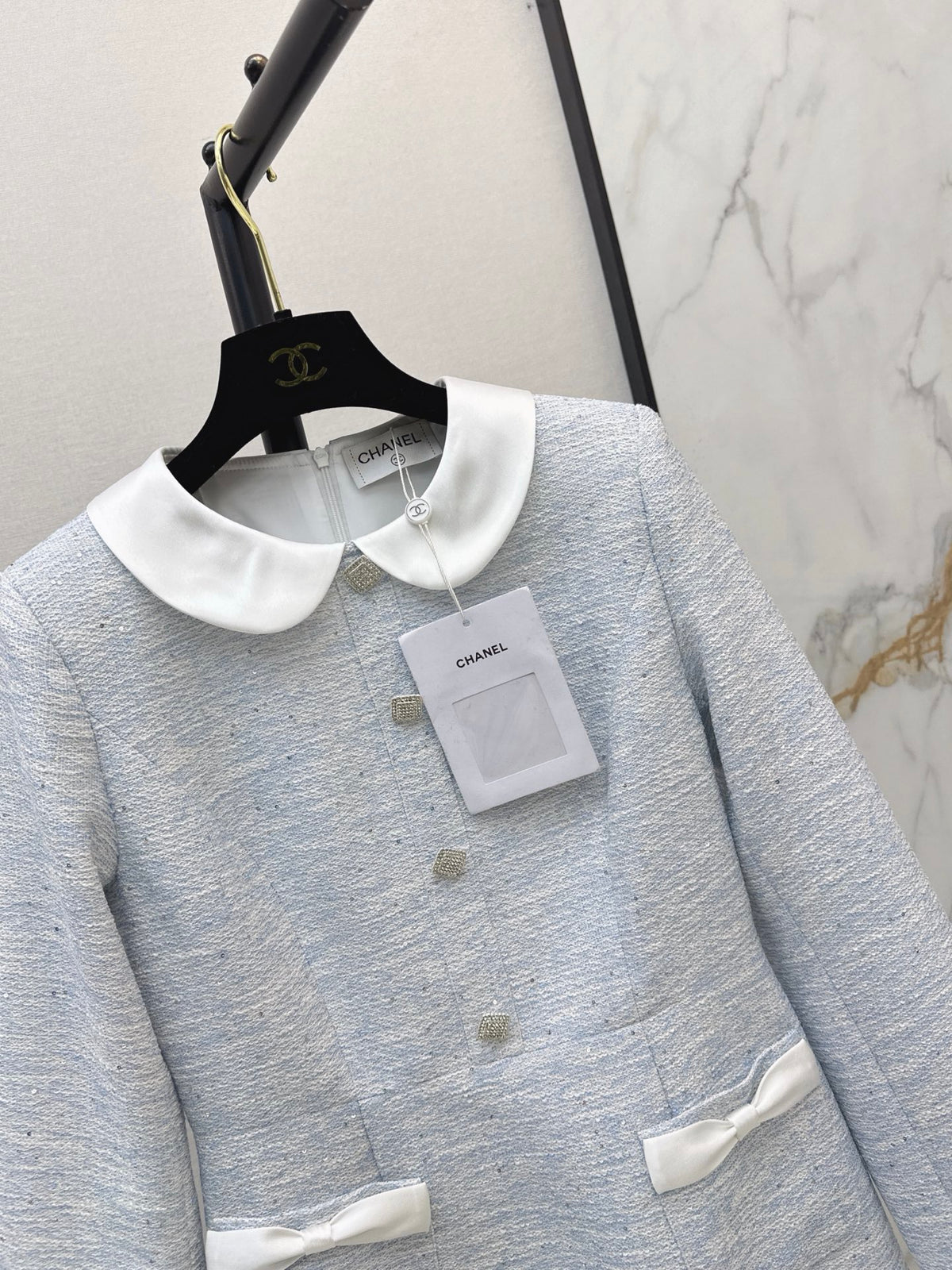 26FW New Long-Sleeve Dress 🩵