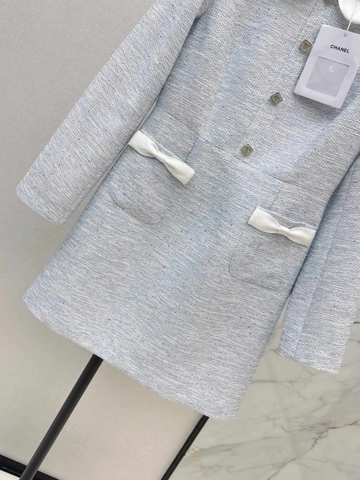 26FW New Long-Sleeve Dress 🩵