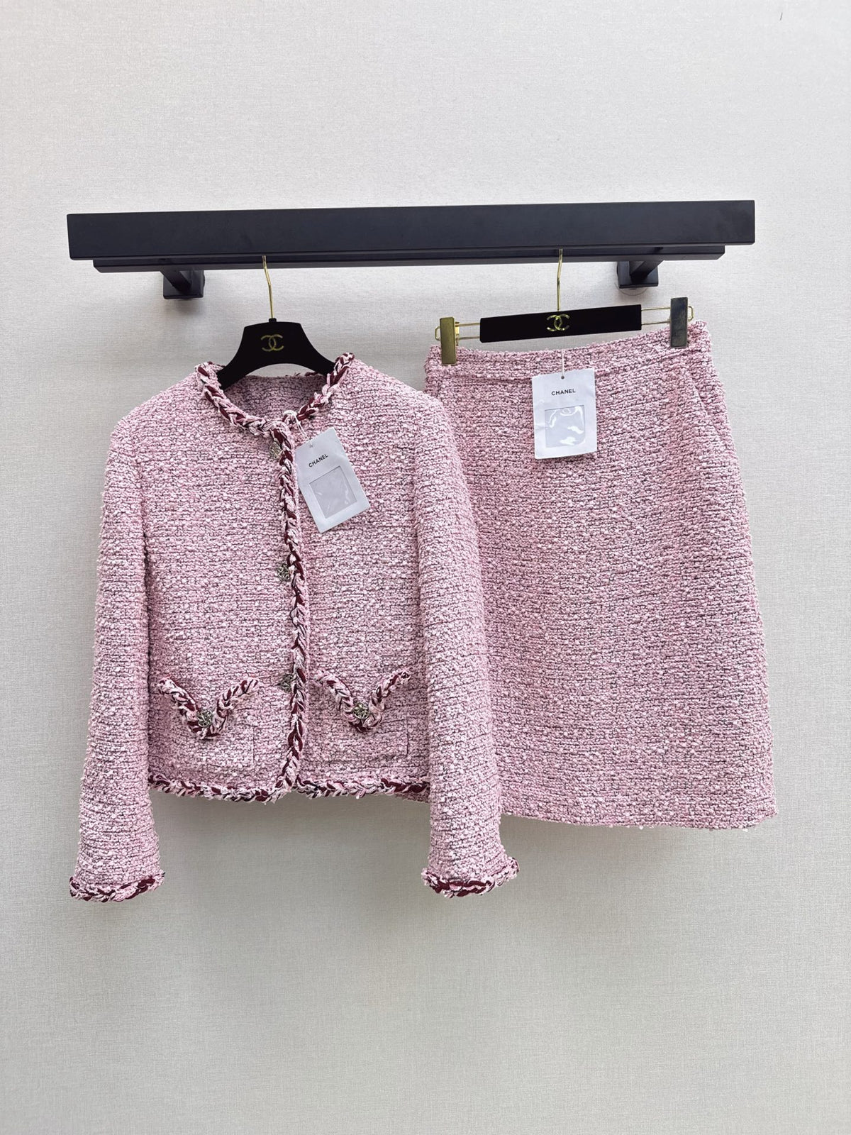 🔥Highest Quality🔥26FW New Tweed Crew-Neck Jacket 🩷