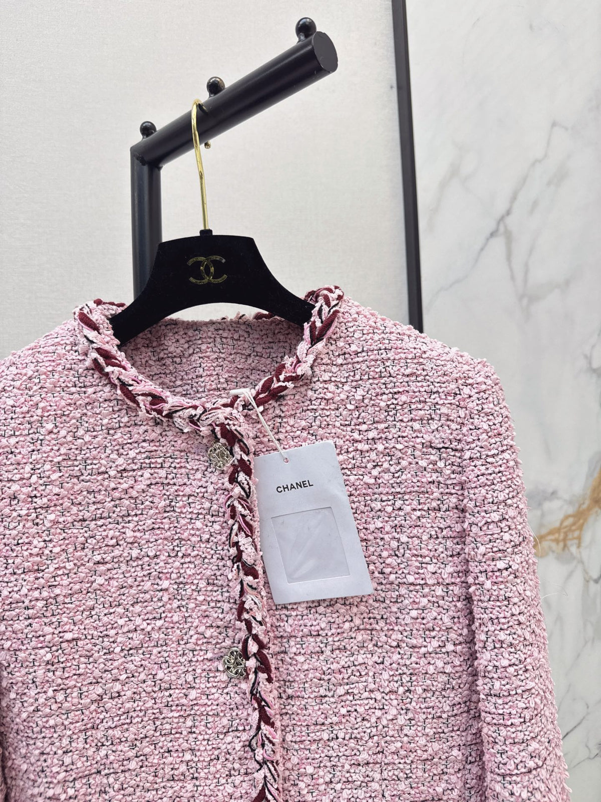 🔥Highest Quality🔥26FW New Tweed Crew-Neck Jacket 🩷