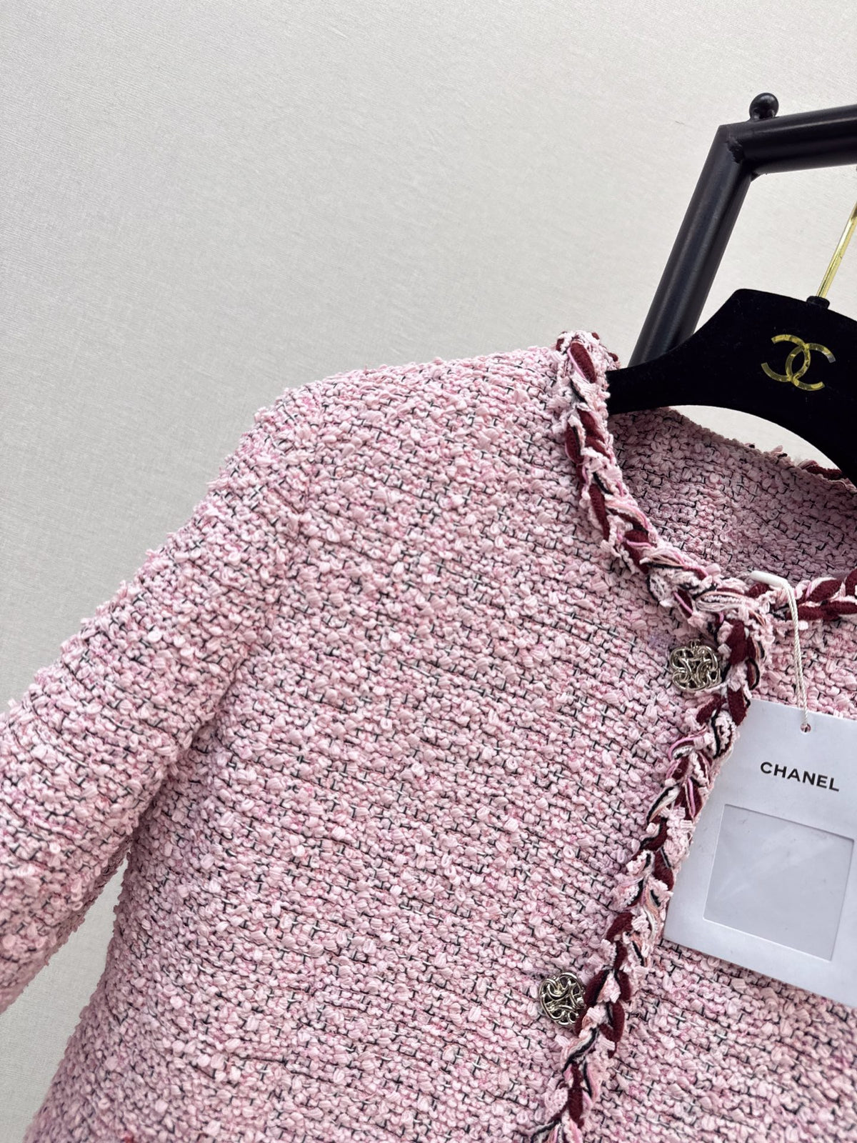 🔥Highest Quality🔥26FW New Tweed Crew-Neck Jacket 🩷