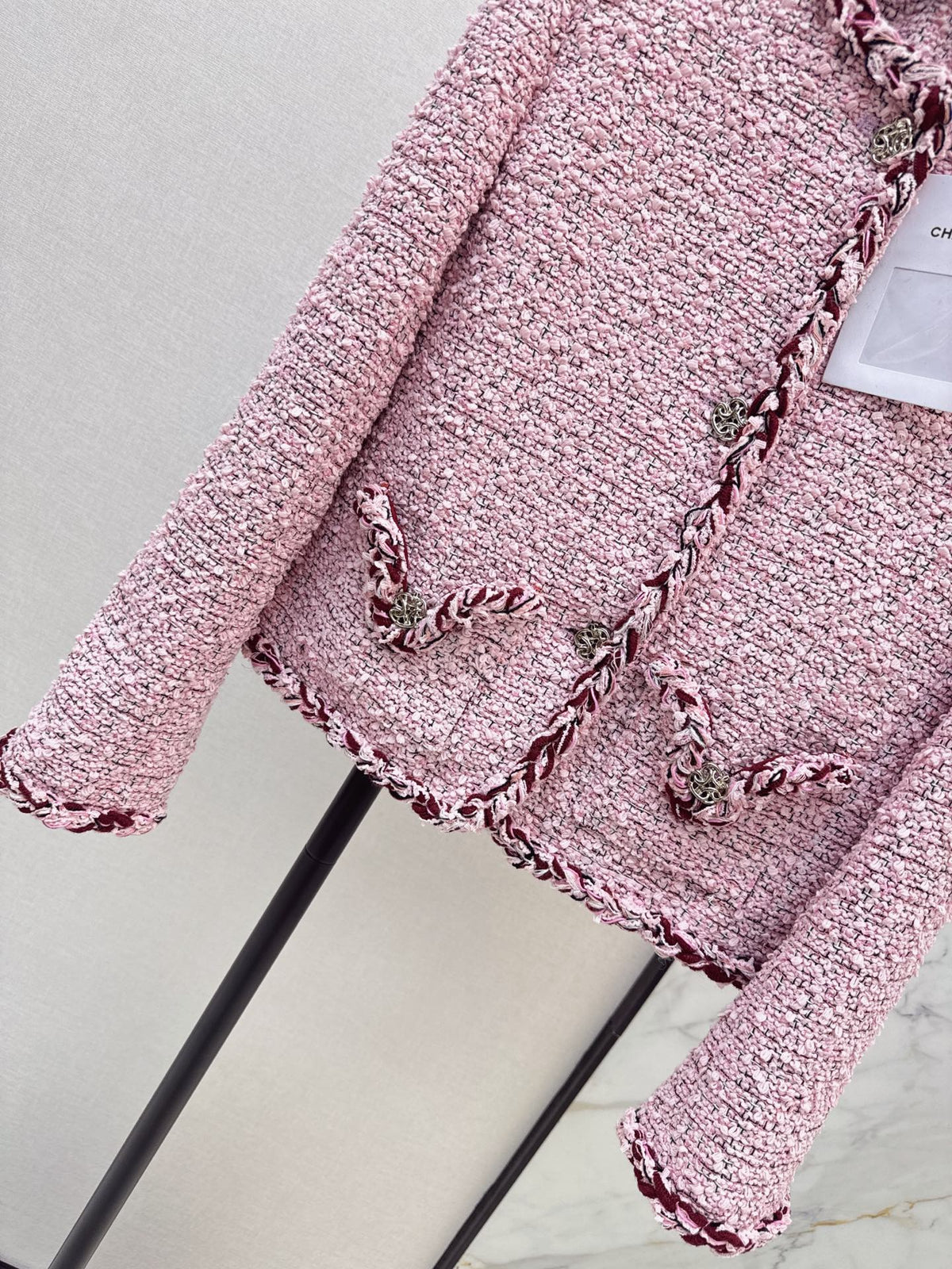 🔥Highest Quality🔥26FW New Tweed Crew-Neck Jacket 🩷
