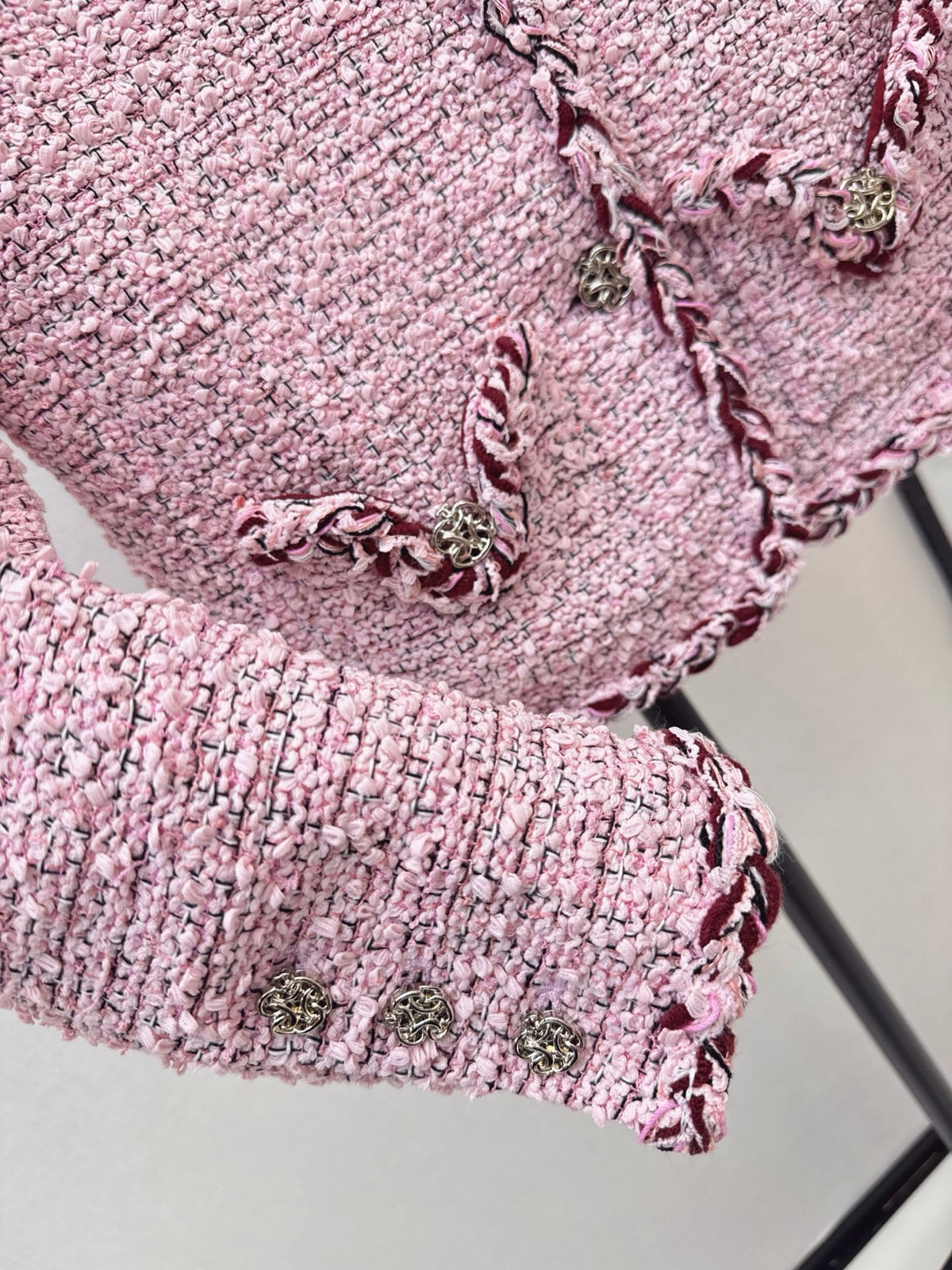 🔥Highest Quality🔥26FW New Tweed Crew-Neck Jacket 🩷
