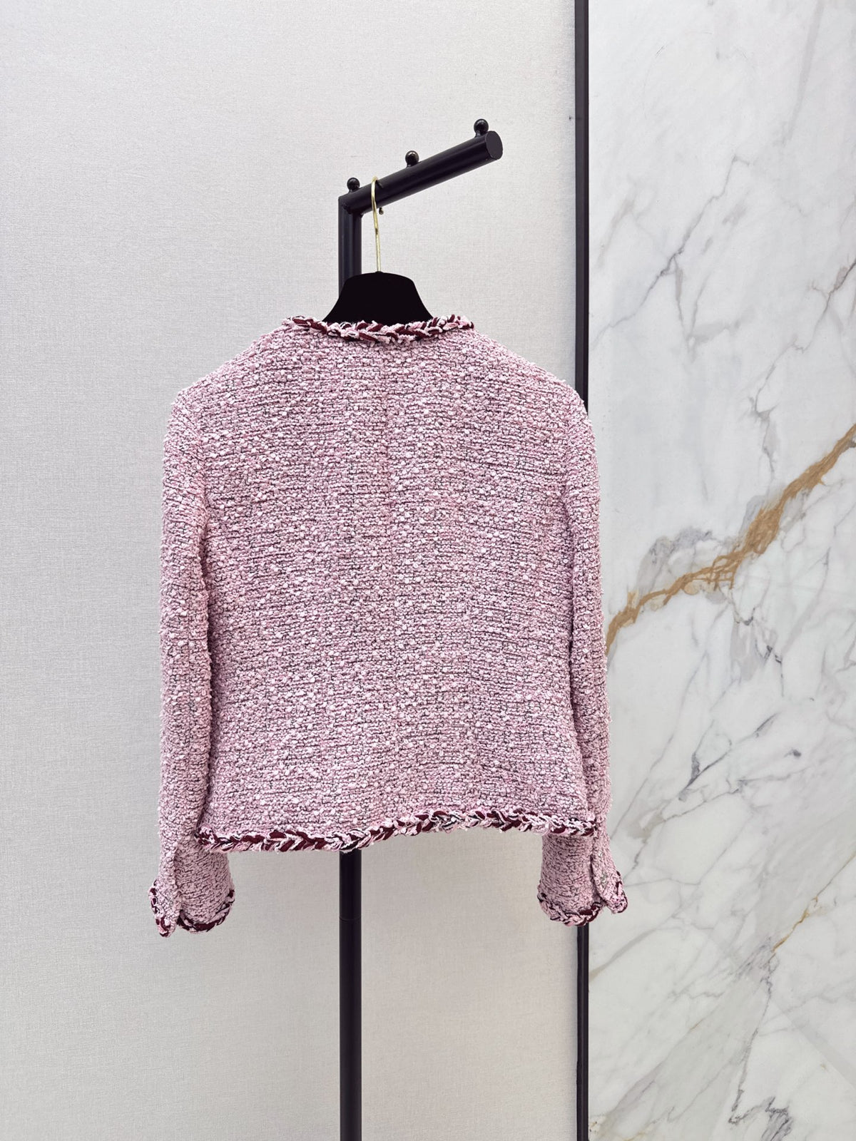 🔥Highest Quality🔥26FW New Tweed Crew-Neck Jacket 🩷