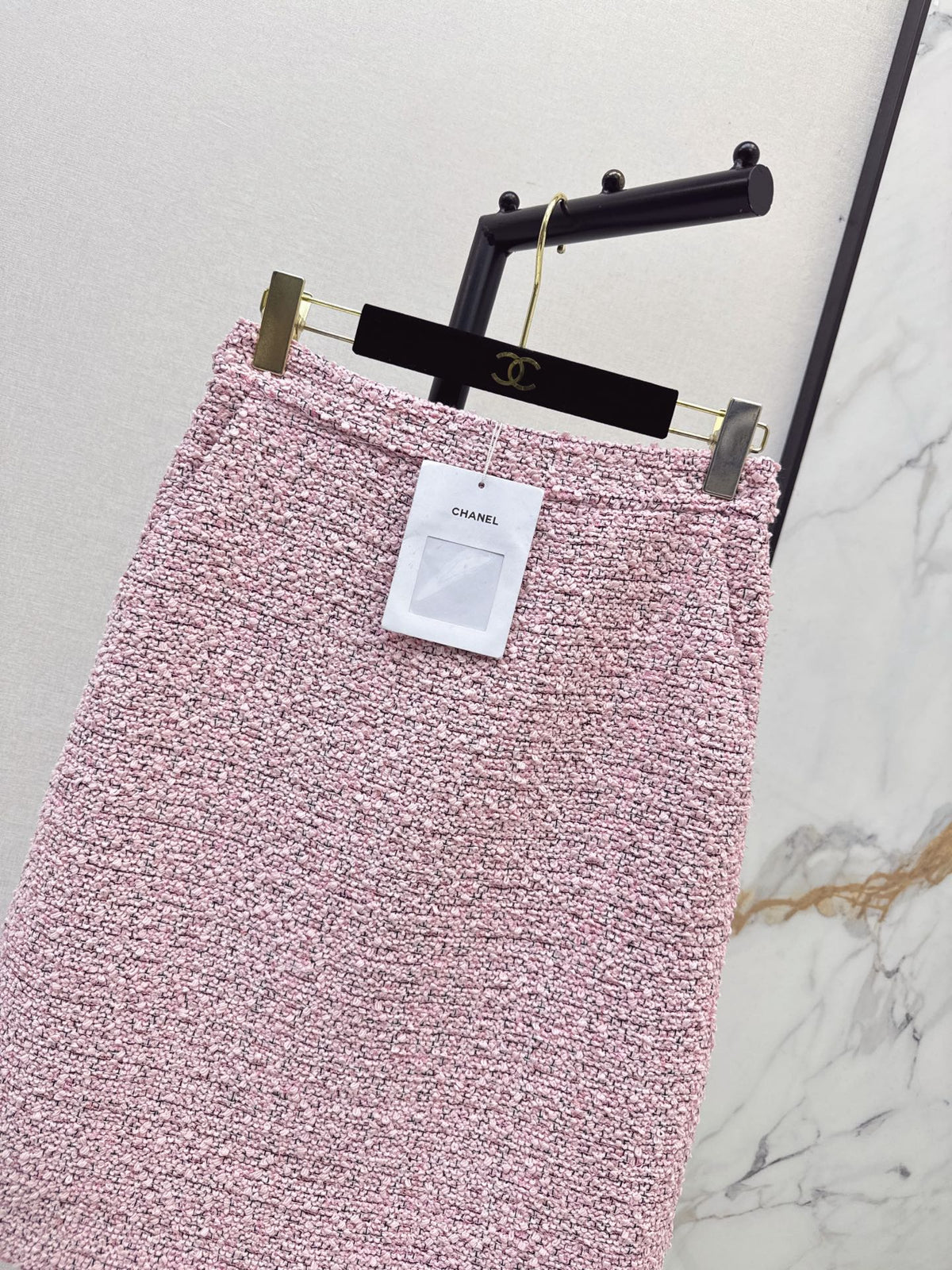 🔥Highest Quality🔥26FW New High-Waisted Tweed Pencil Skirt 🩷