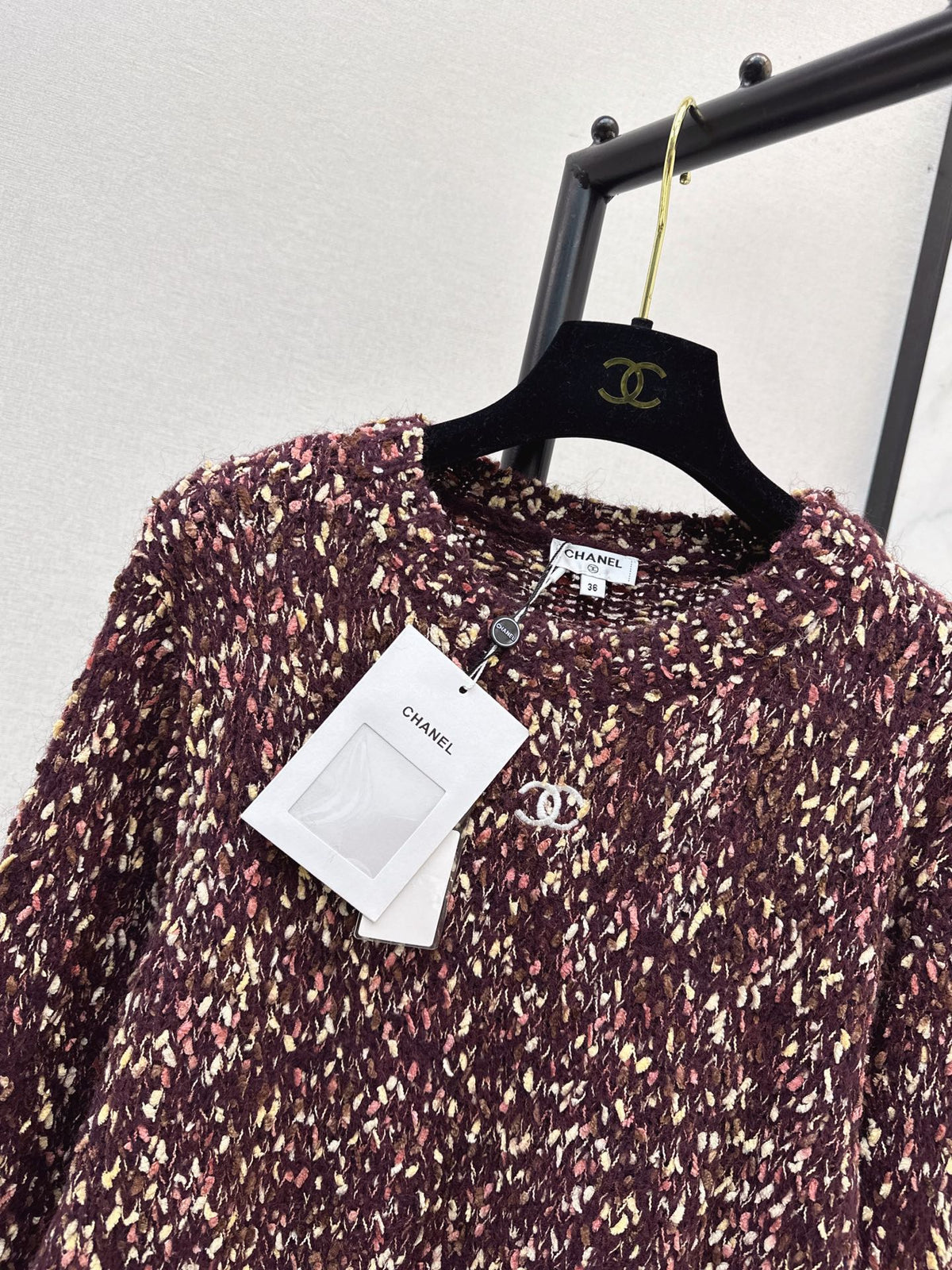 26FW New Heathered Crew-Neck Sweater 🤎
