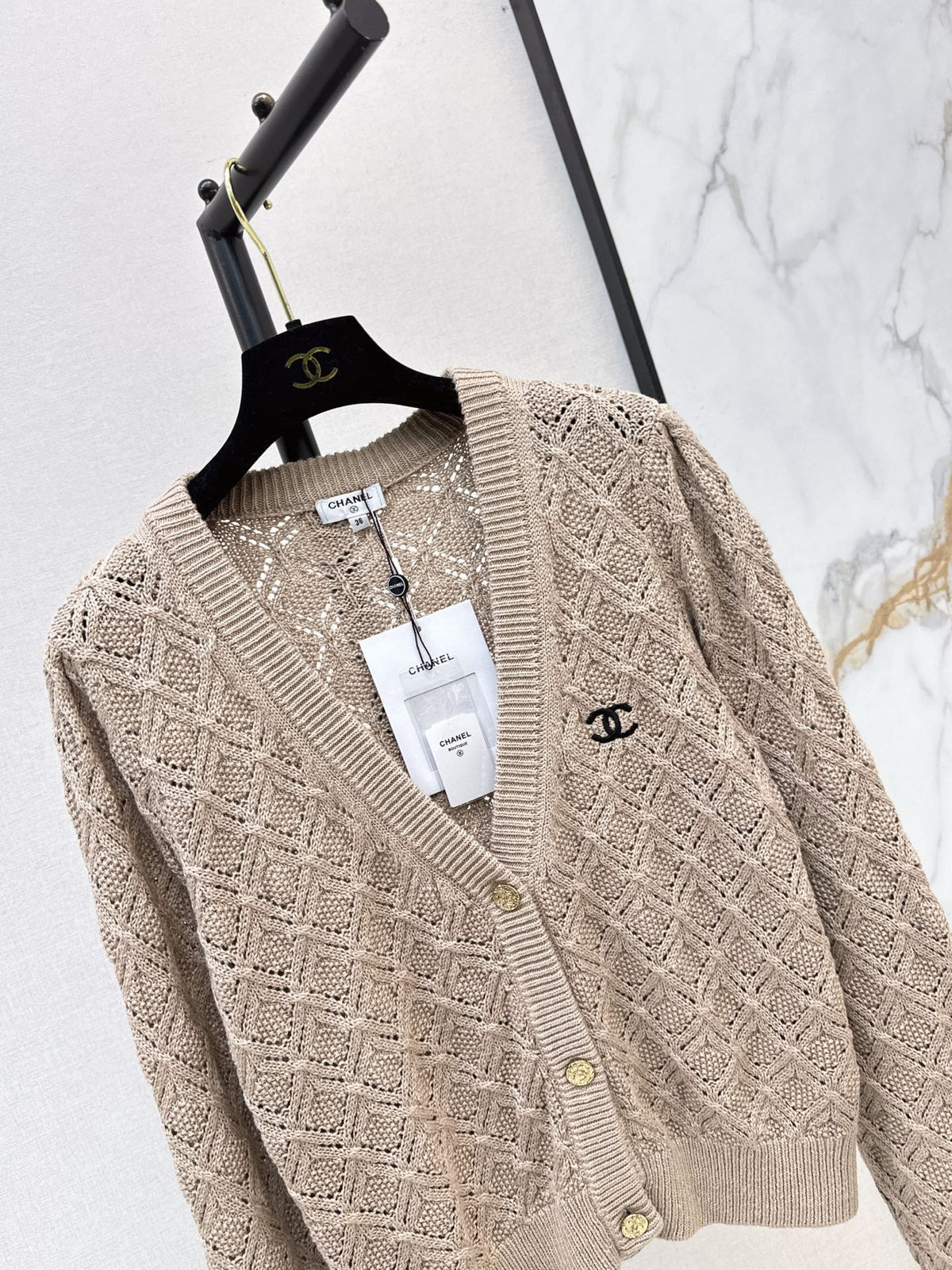 26FW New V-Neck Knit Cardigan 💜🤎