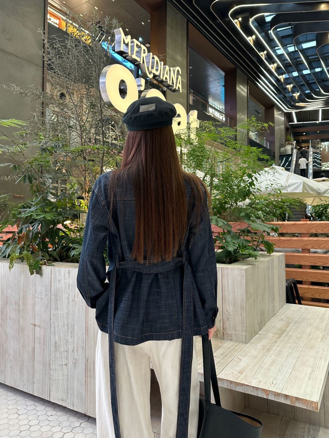 26FW New Denim Jacket with Leather Pocket Detail 🖤