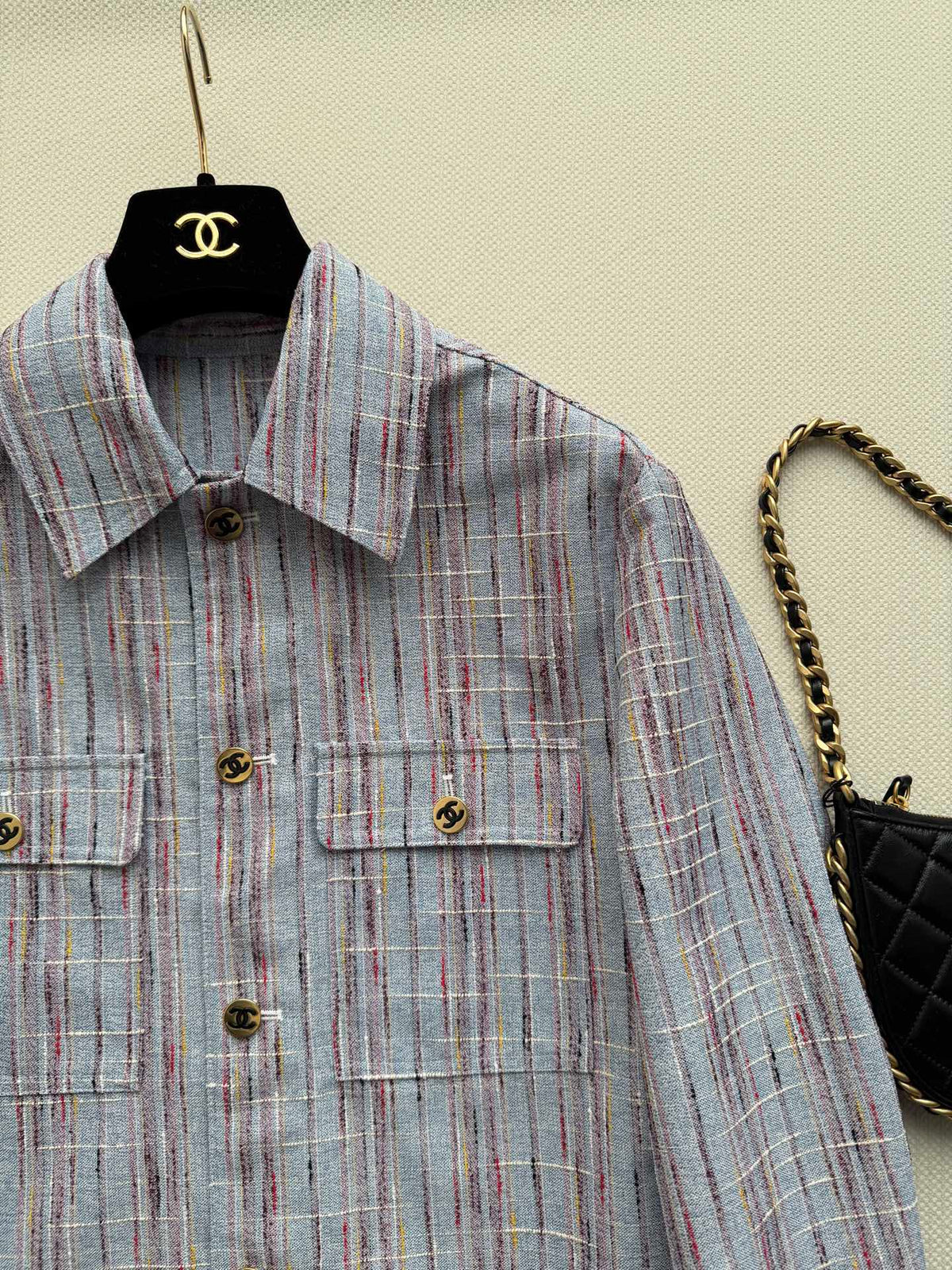 🔥Highest Quality🔥26FW New Vertical-Stripe Long-Sleeve Shirt 🩶