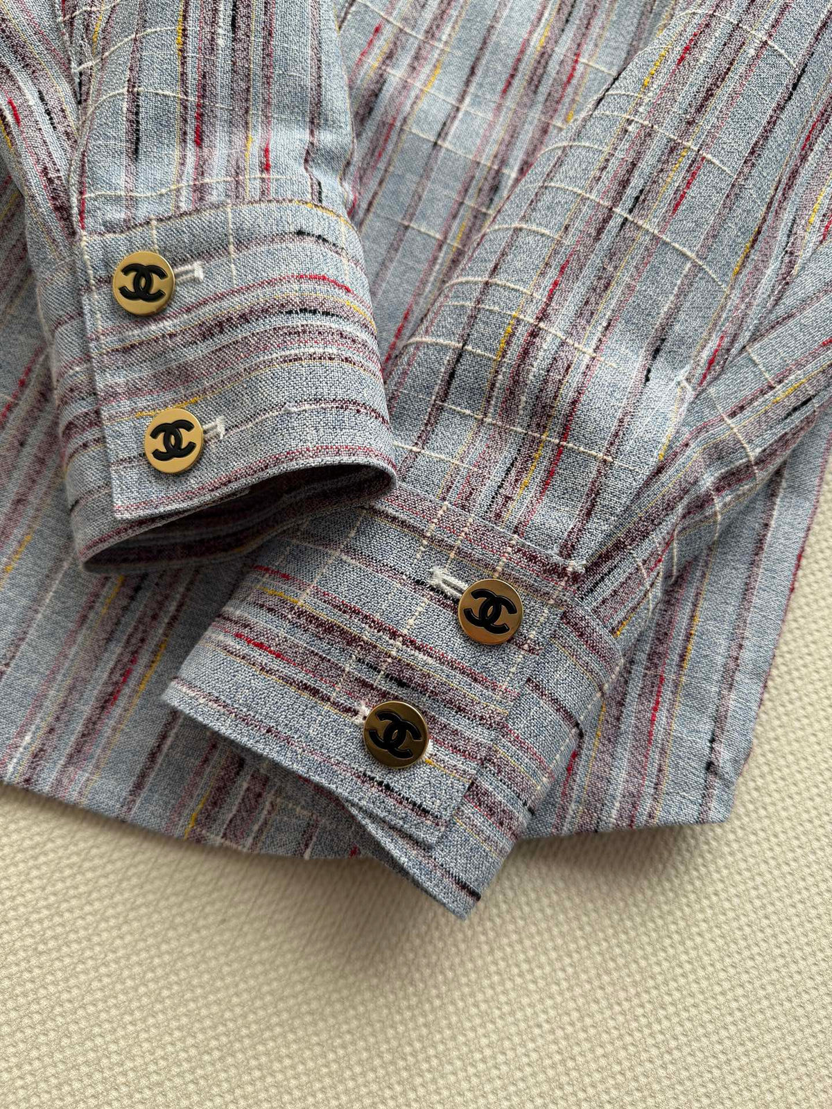 🔥Highest Quality🔥26FW New Vertical-Stripe Long-Sleeve Shirt 🩶