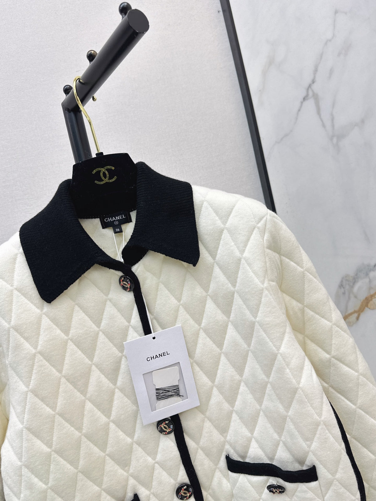 26FW New Collared Knit Jacket 🤍🖤